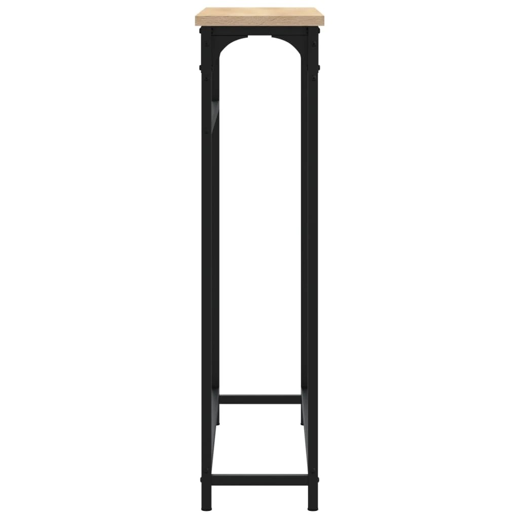 5 vidaXL Industrial Console Table Adjustable Feet - Brown, 5 of 10
