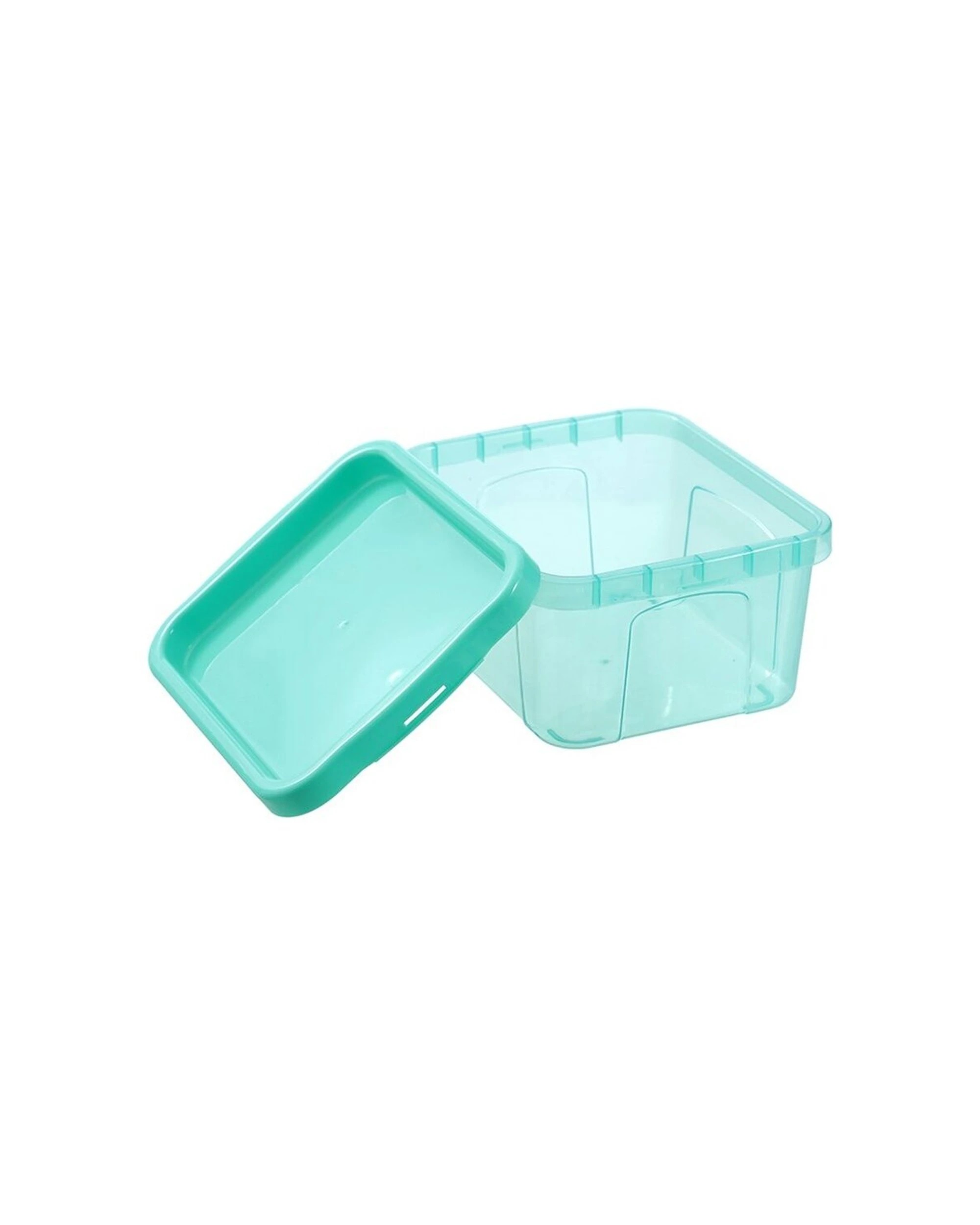 2 Boxsweden 12PK Click Storage Box Secure Lock Lid Home Organisation 2.3L - Multi, 2 of 7