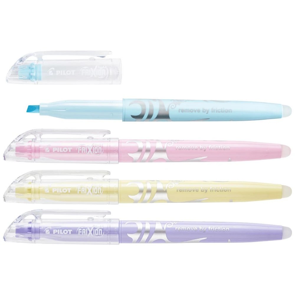 3 PILOT FriXion Light Pastel Erasable Highlighter Assorted 4Pk, 3 of 6
