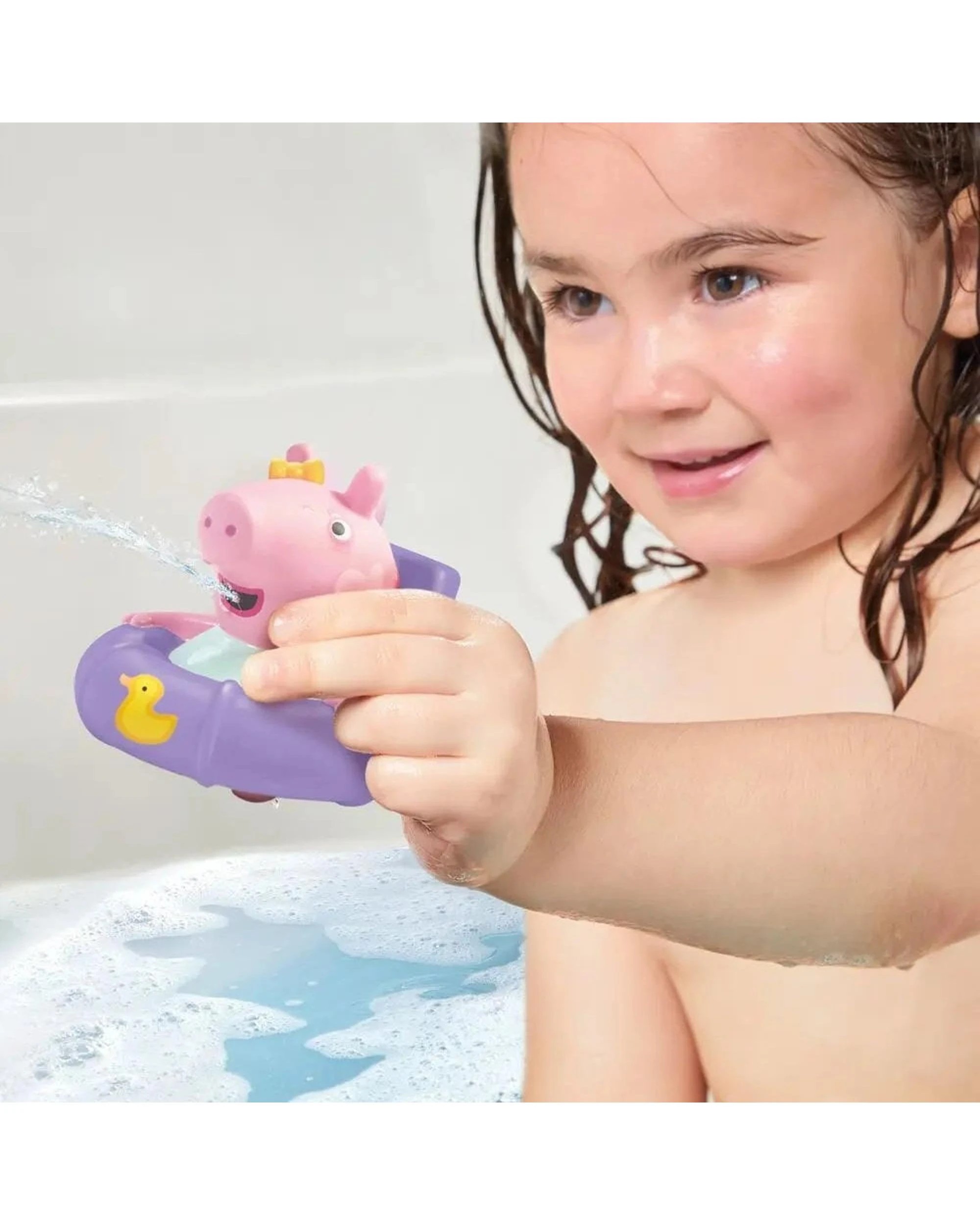 5 Tomy Toomies Peppa Pig Family Bath Squirters 5 Pack, 5 of 6