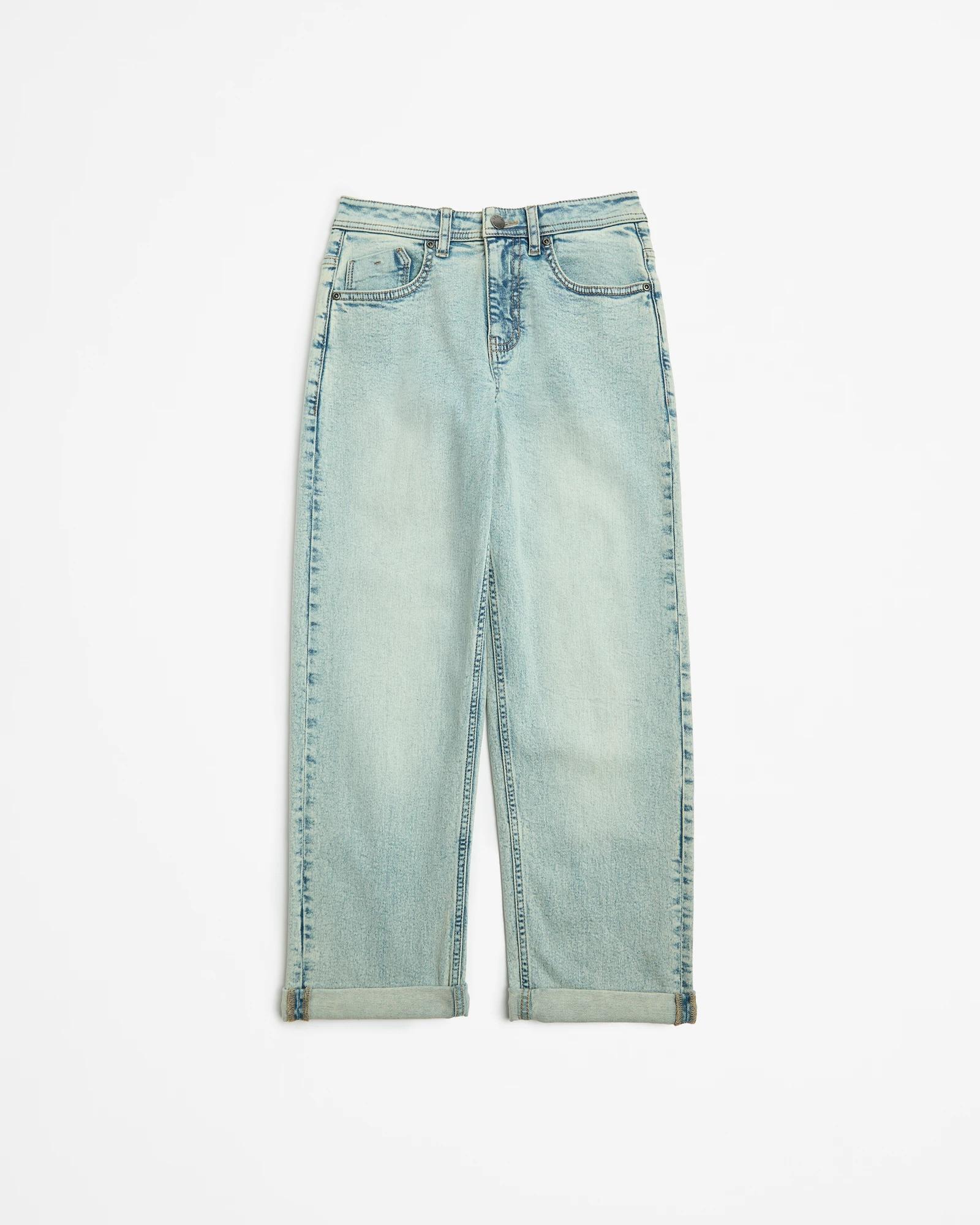 4 Target Youth Relaxed Denim Jeans LIGHT WASH, 4 of 5