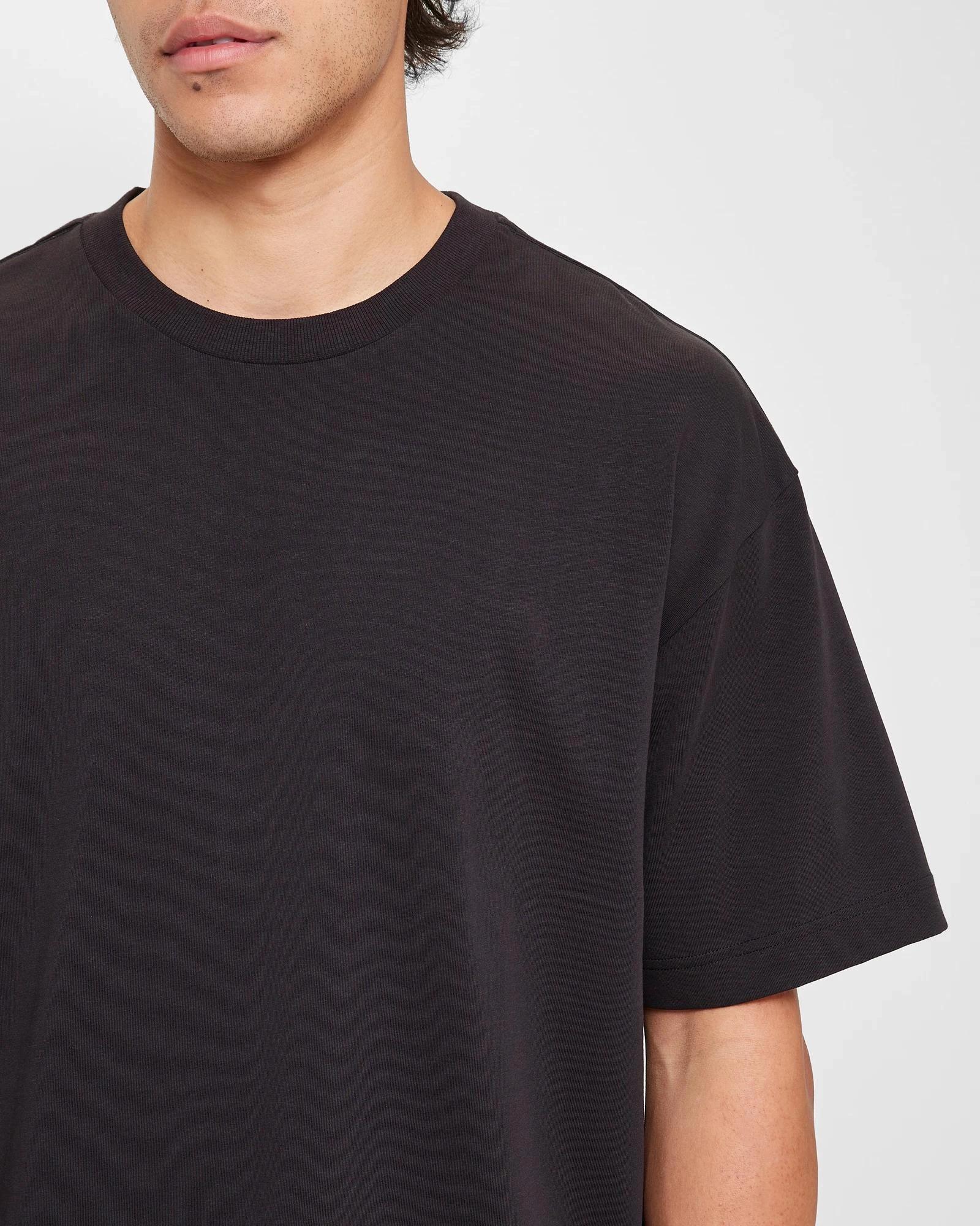 5 Commons Heavy Oversized T-Shirt BLACK, 5 of 5
