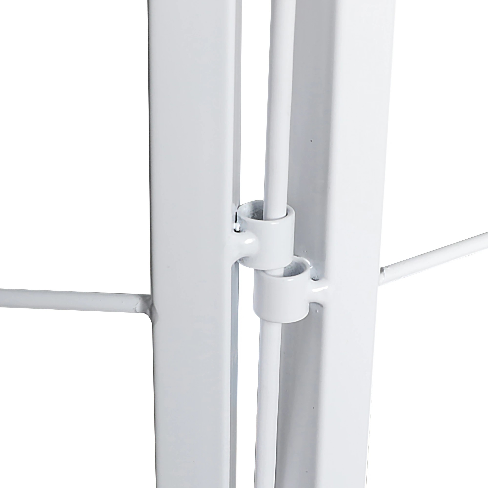 6 Pawz 8 Panel Pet Playpen White 48 Inch, 6 of 6