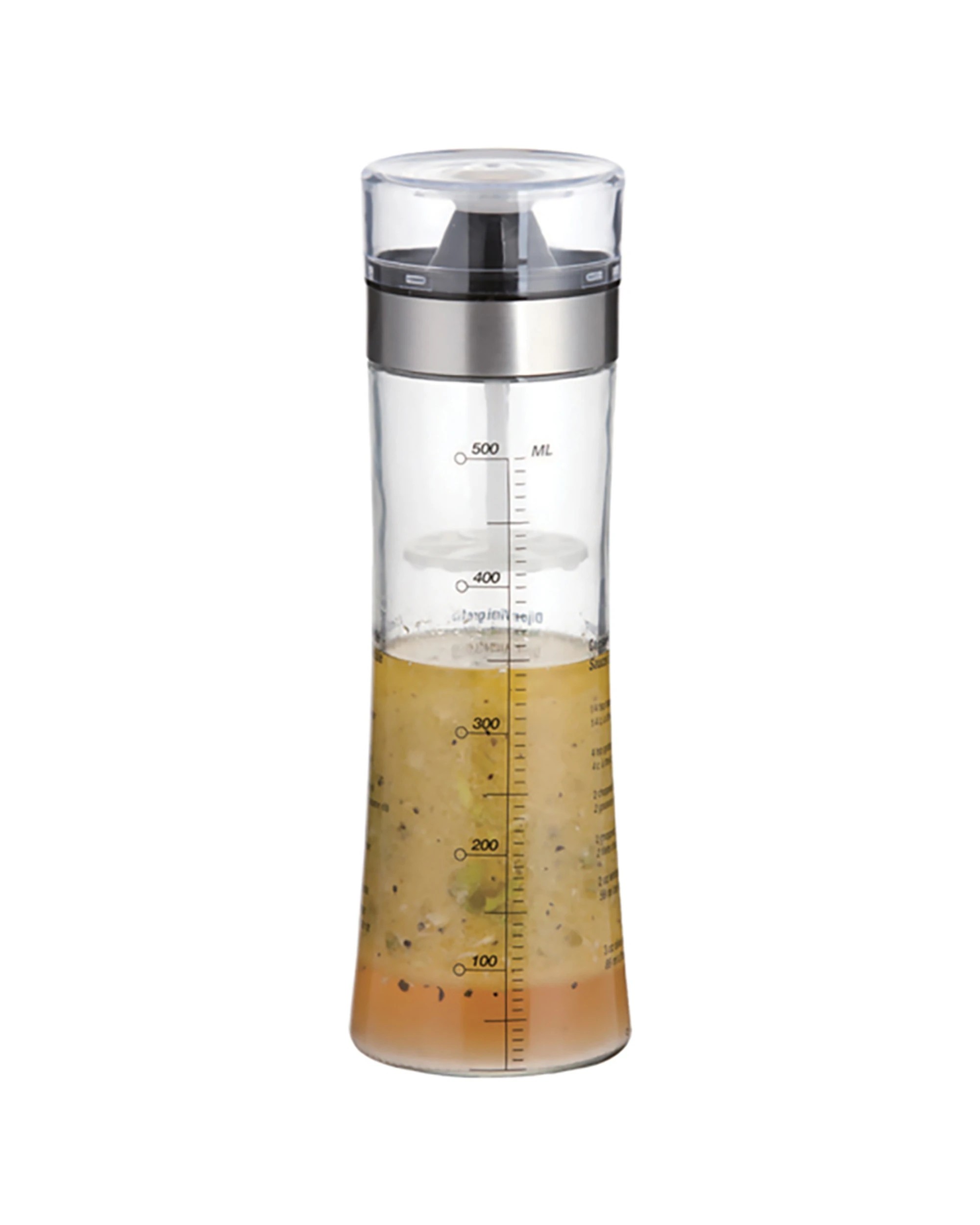 1 Appetito Salad Dressing Shaker 500ml Home Kitchen Cooking Tool - Clear, 1 of 5