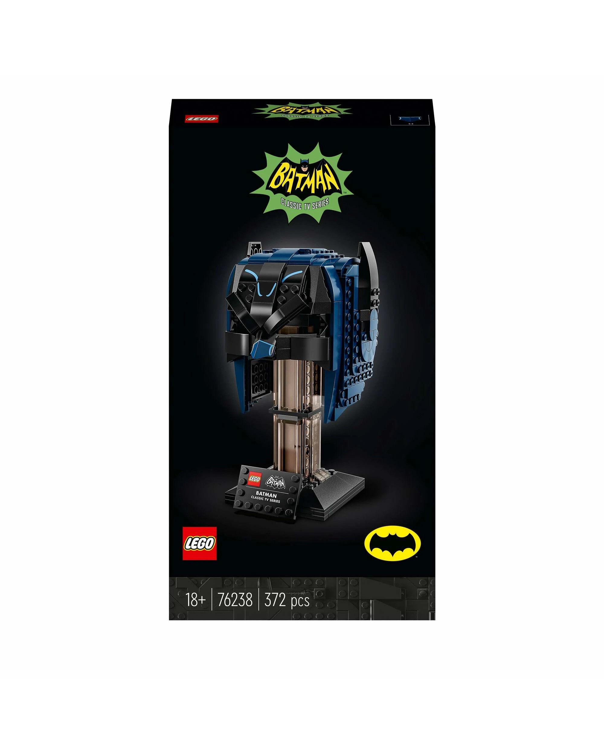 1 LEGO 76238 Batman Cowl DC Super Heroes Classic TV Series, 1 of 1