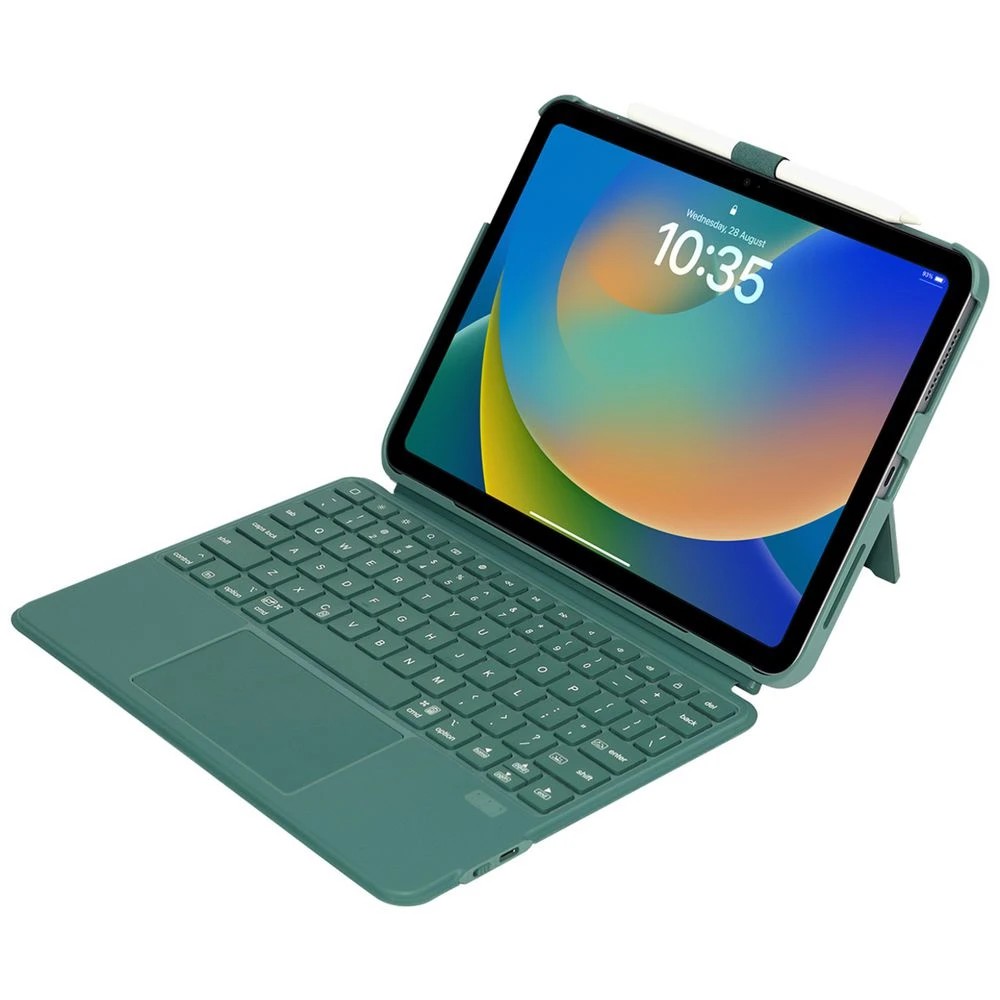 9 J.Burrows Keyboard Folio iPad A16/10th Gen/Air/Pro 11" Green, 9 of 10