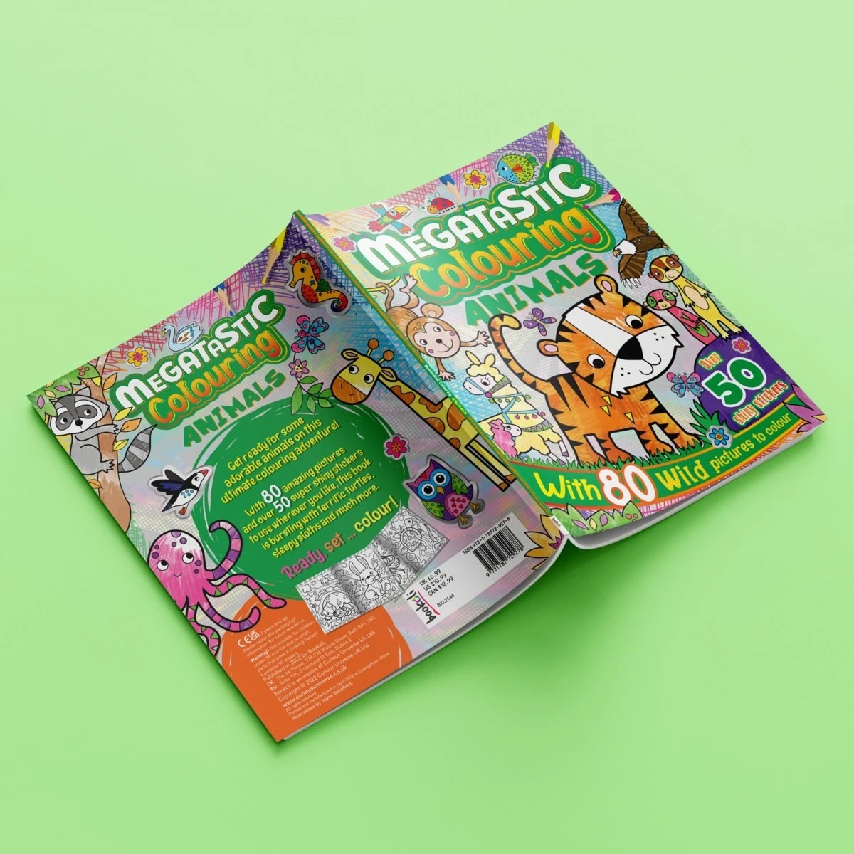 4 Megatastic Colouring: Dinosaurs - Book, 4 of 4