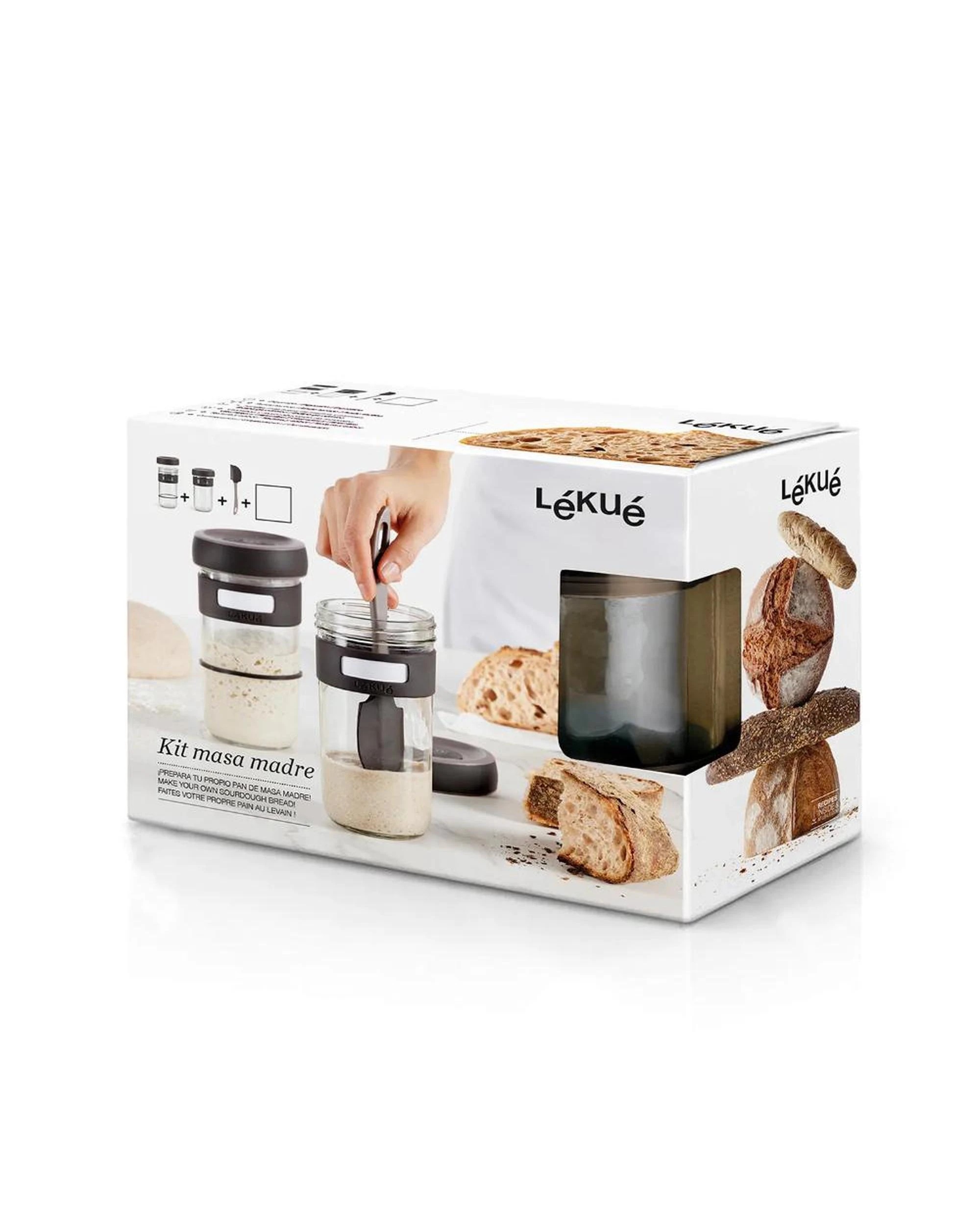 9 Lekue Sourdough Starter Set  700ml, 9 of 9