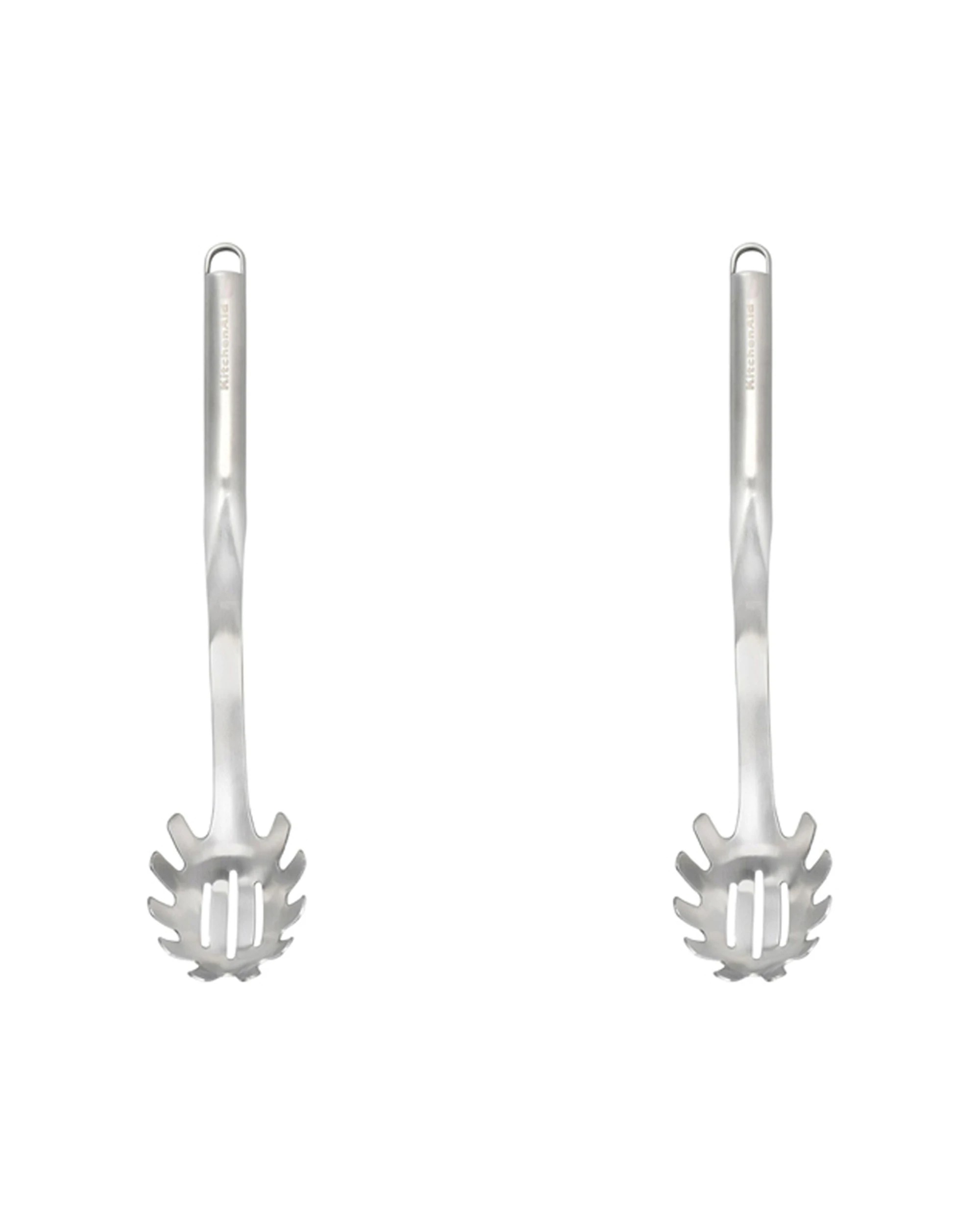 1 KitchenAid 2PK Stainless Steel Pasta Fork 34cm - Silver, 1 of 7