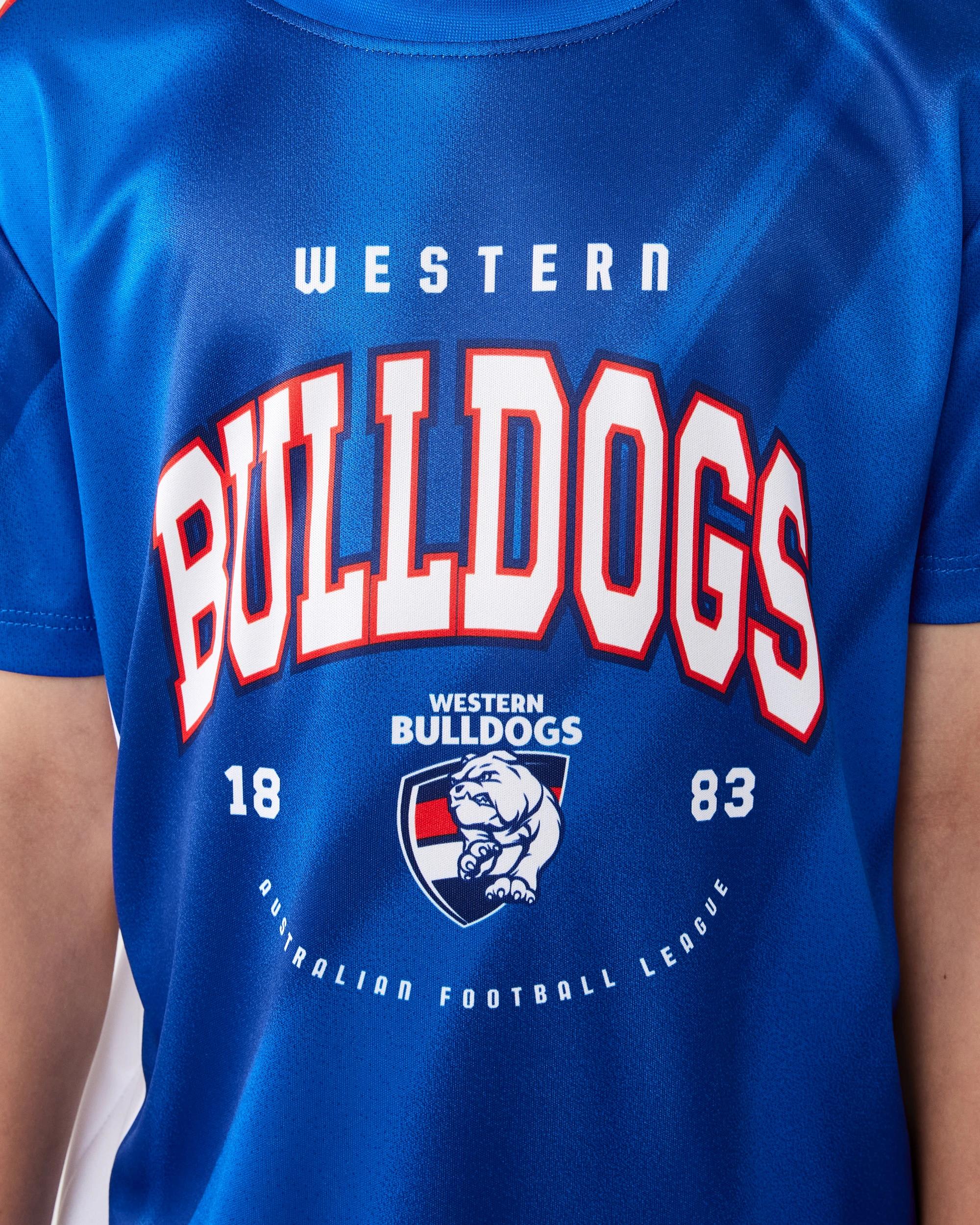5 Official AFL Youth Training T-shirt Bulldogs, 5 of 8