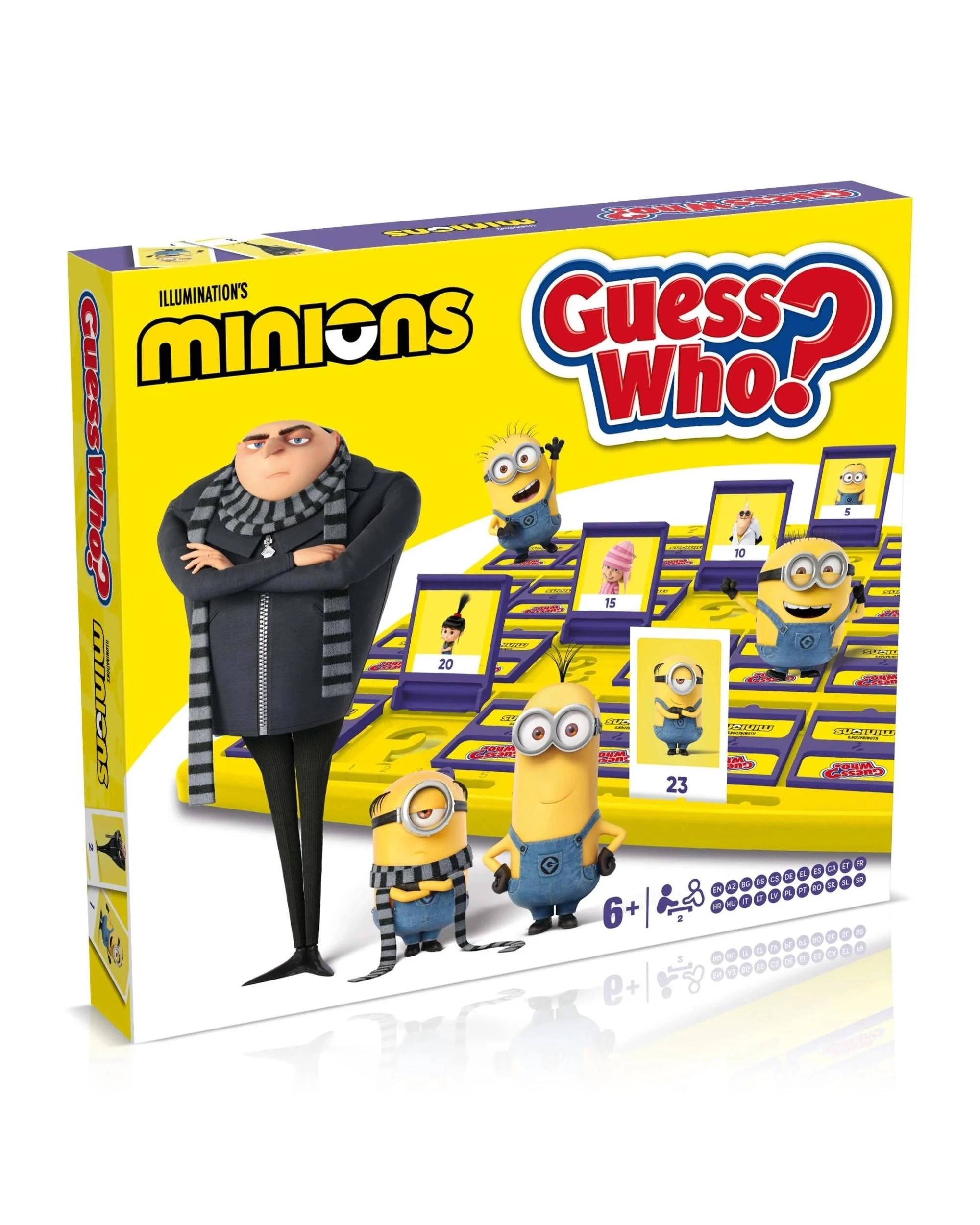 1 Guess Who Minions Edition Board Game, 1 of 8