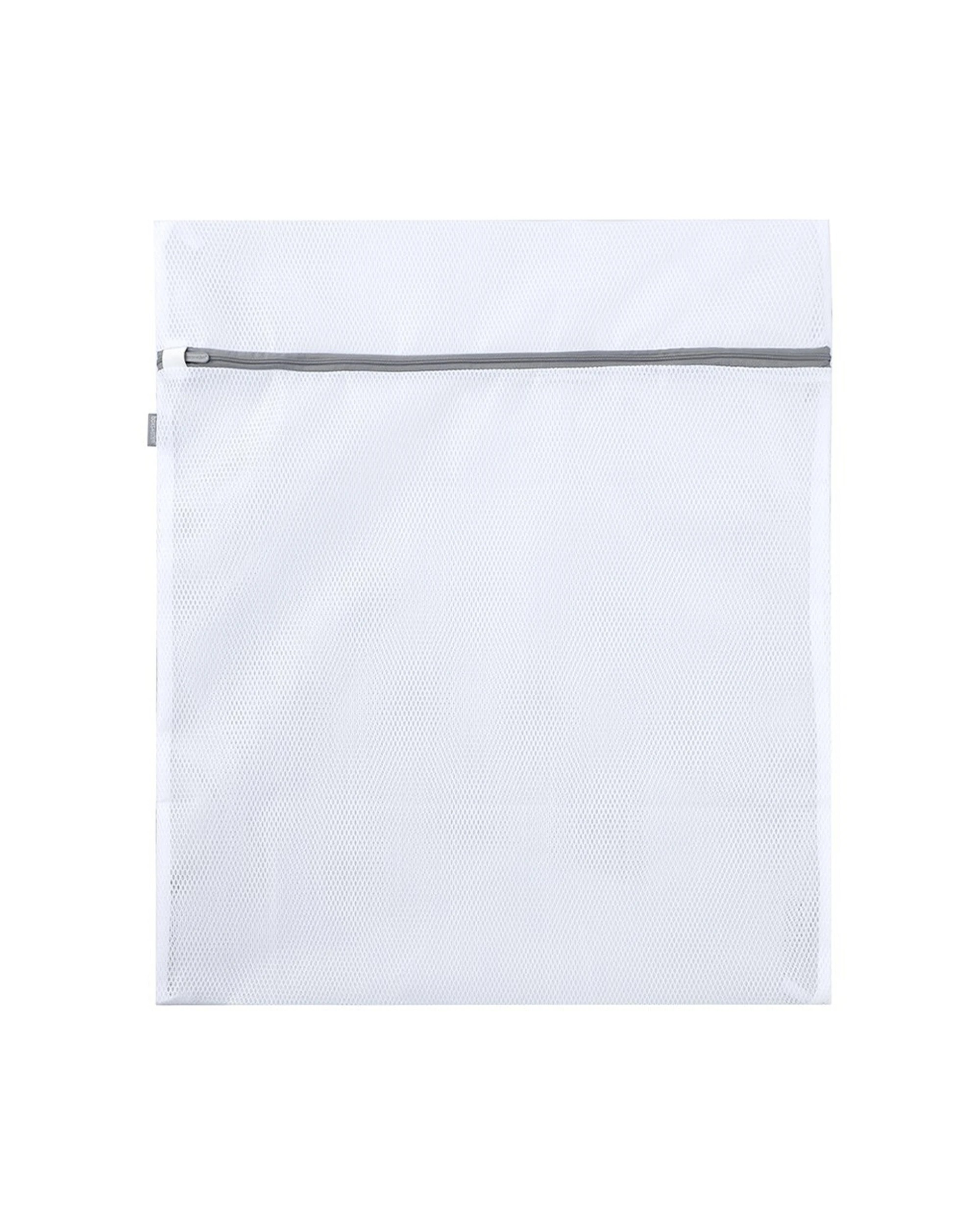 2 Boxsweden Wash It 60x50cm Washing Machine Mesh Clothes Bag Storage Large White
 - White, 2 of 3