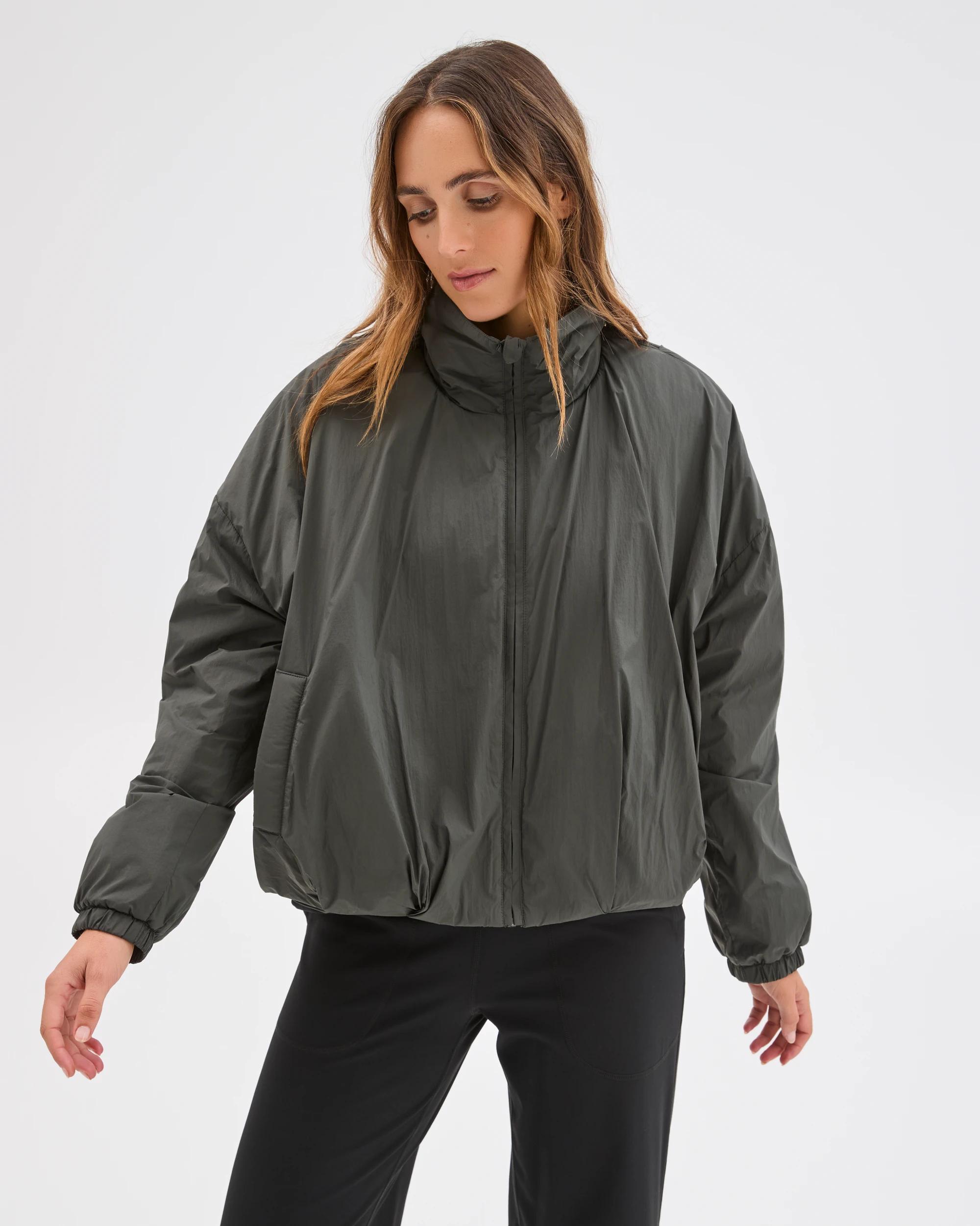 5 Target Active Active Insulated Padded Jacket DARK OLIVE, 5 of 7