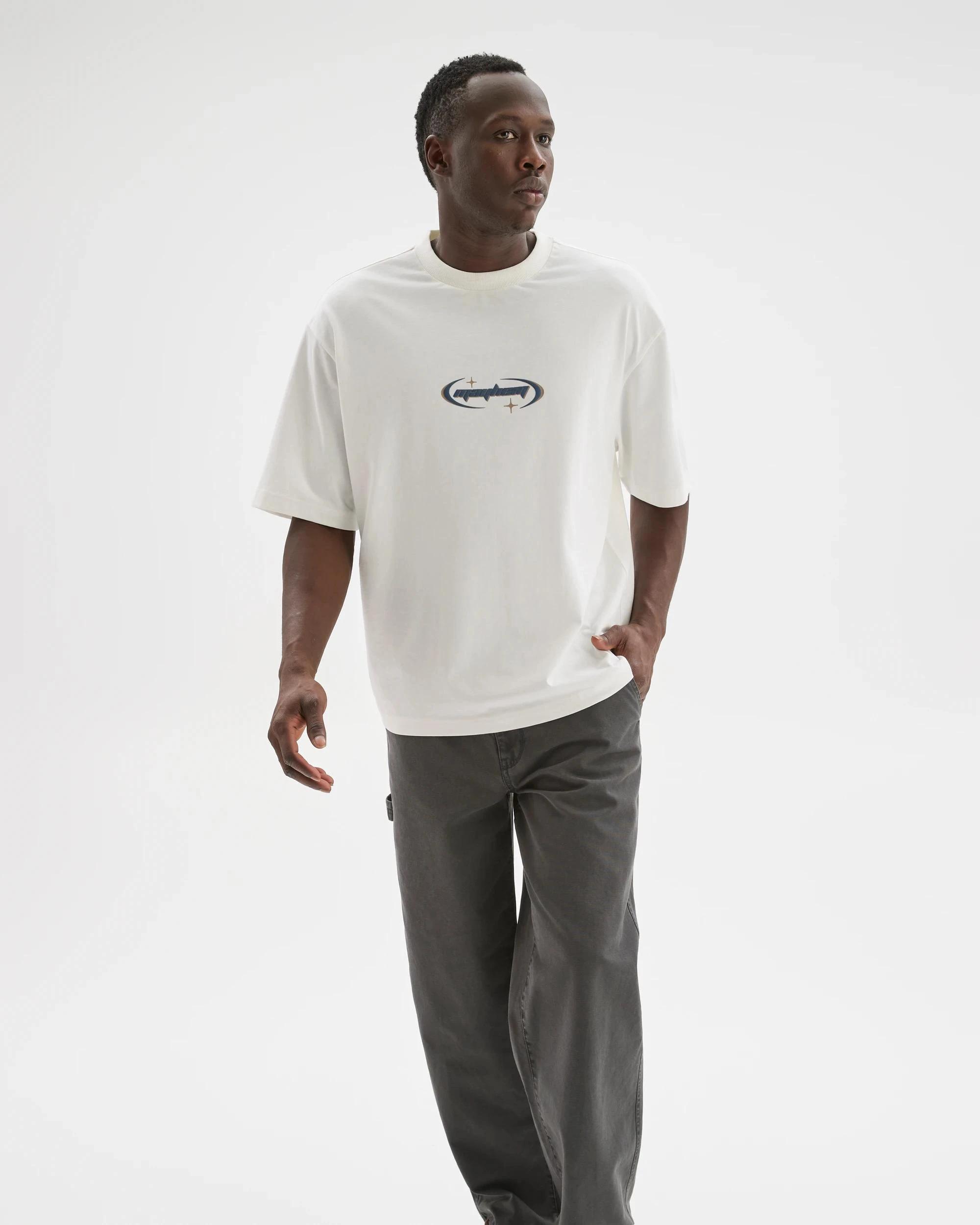 3 Commons Australian Cotton Boxy Fit Graphic T-Shirt MAYHEM, 3 of 6