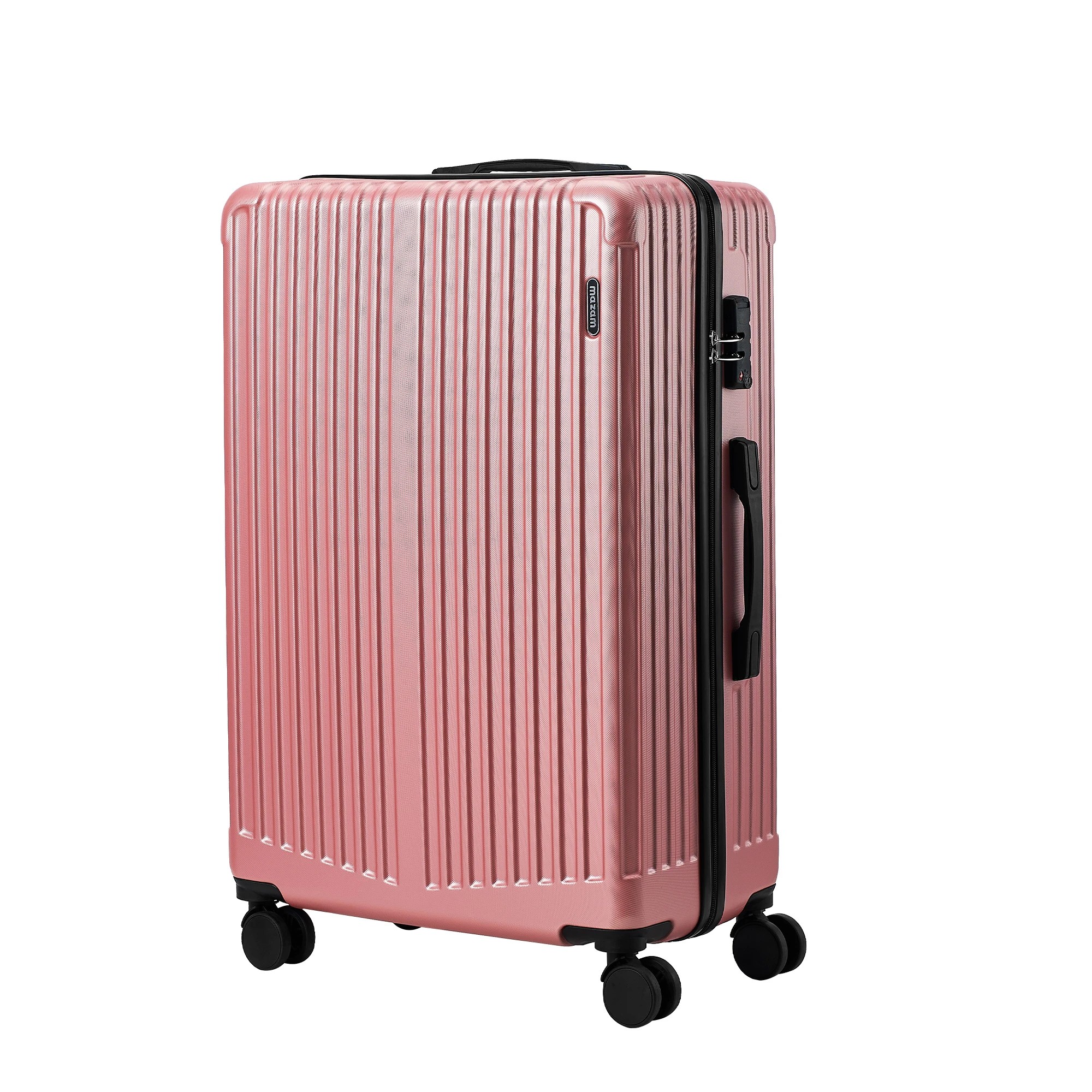 8 Mazam 28" Luggage Suitcase TSA Lock  ABS Case - Pink, 8 of 9