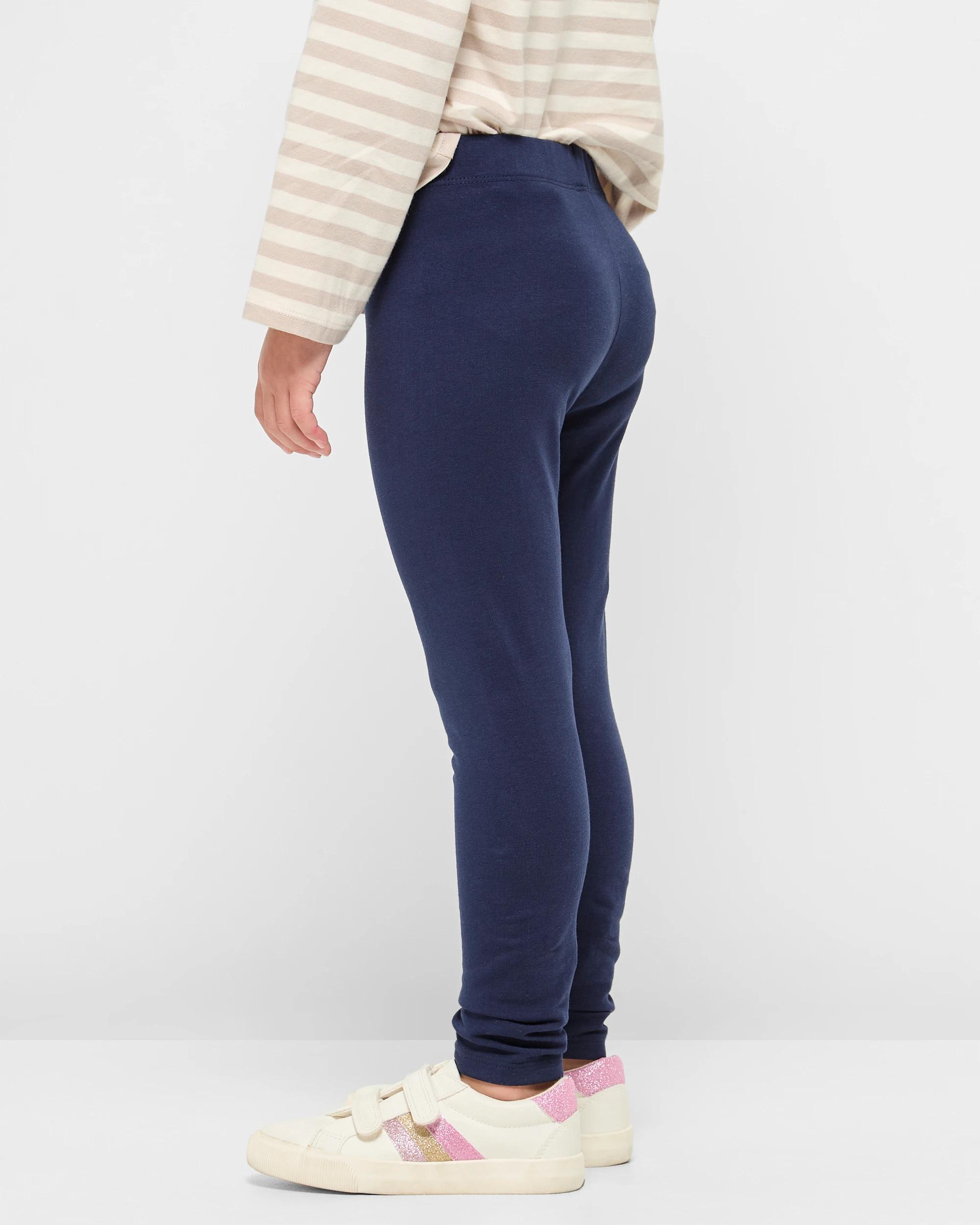 3 Target Kids Australian Cotton Leggings NAVY, 3 of 5