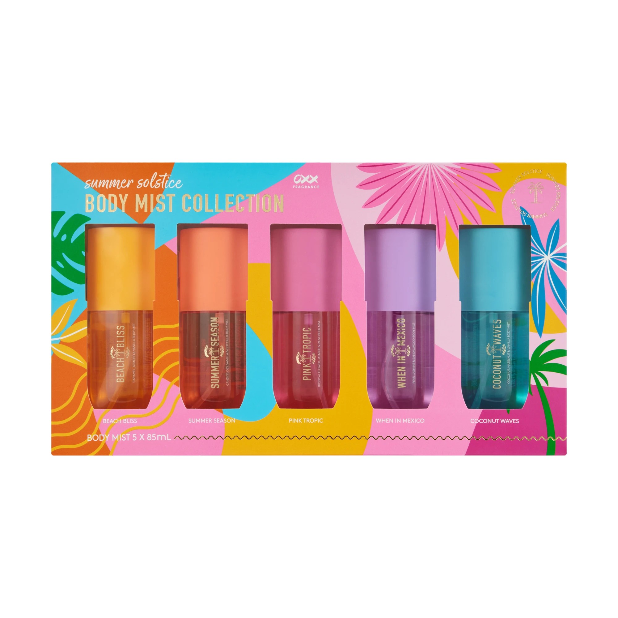 1 OXX Fragrance Summer Solstice Body Mist Collection, 1 of 4