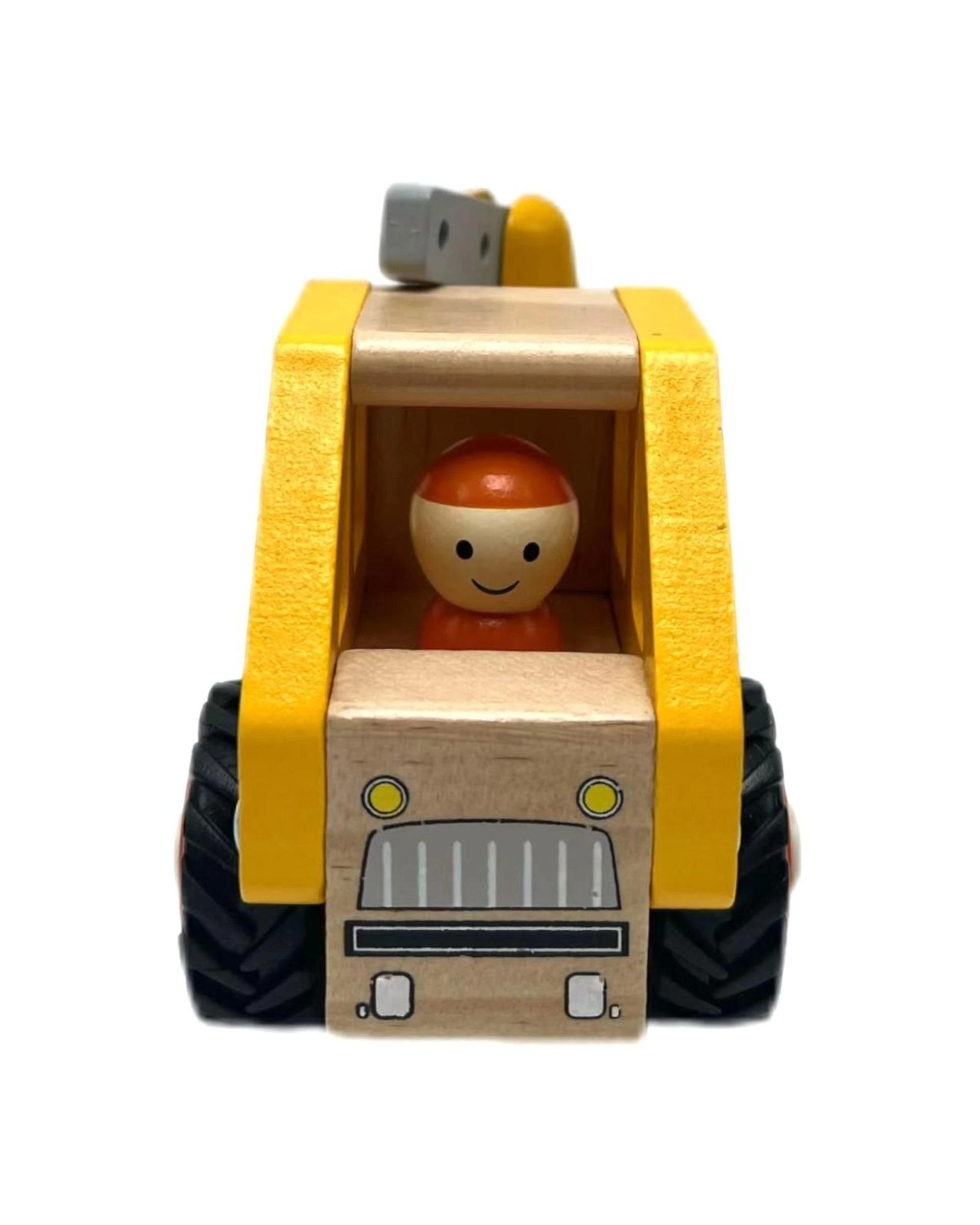 3 Toyslink Wooden Wheelie Crane Toy Vehicle, 3 of 4