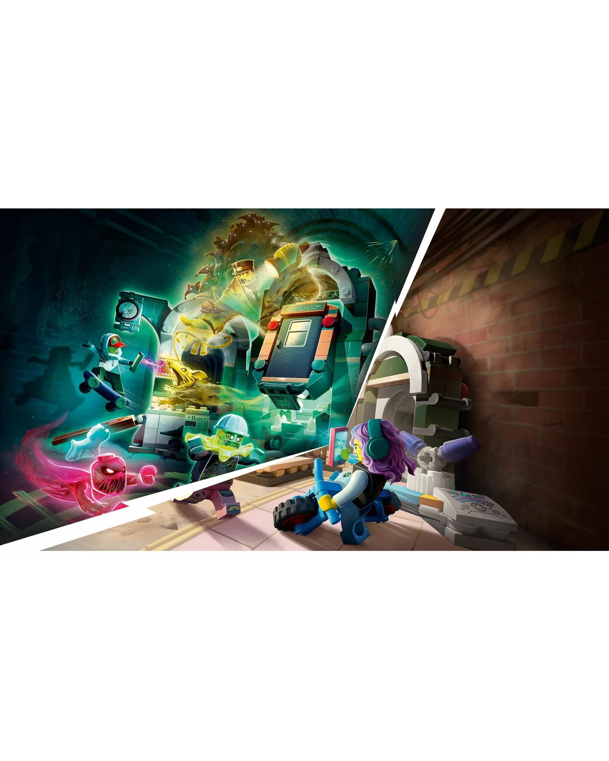 2 LEGO 70430 Newbury Subway Hidden Side AR Playset, 2 of 5