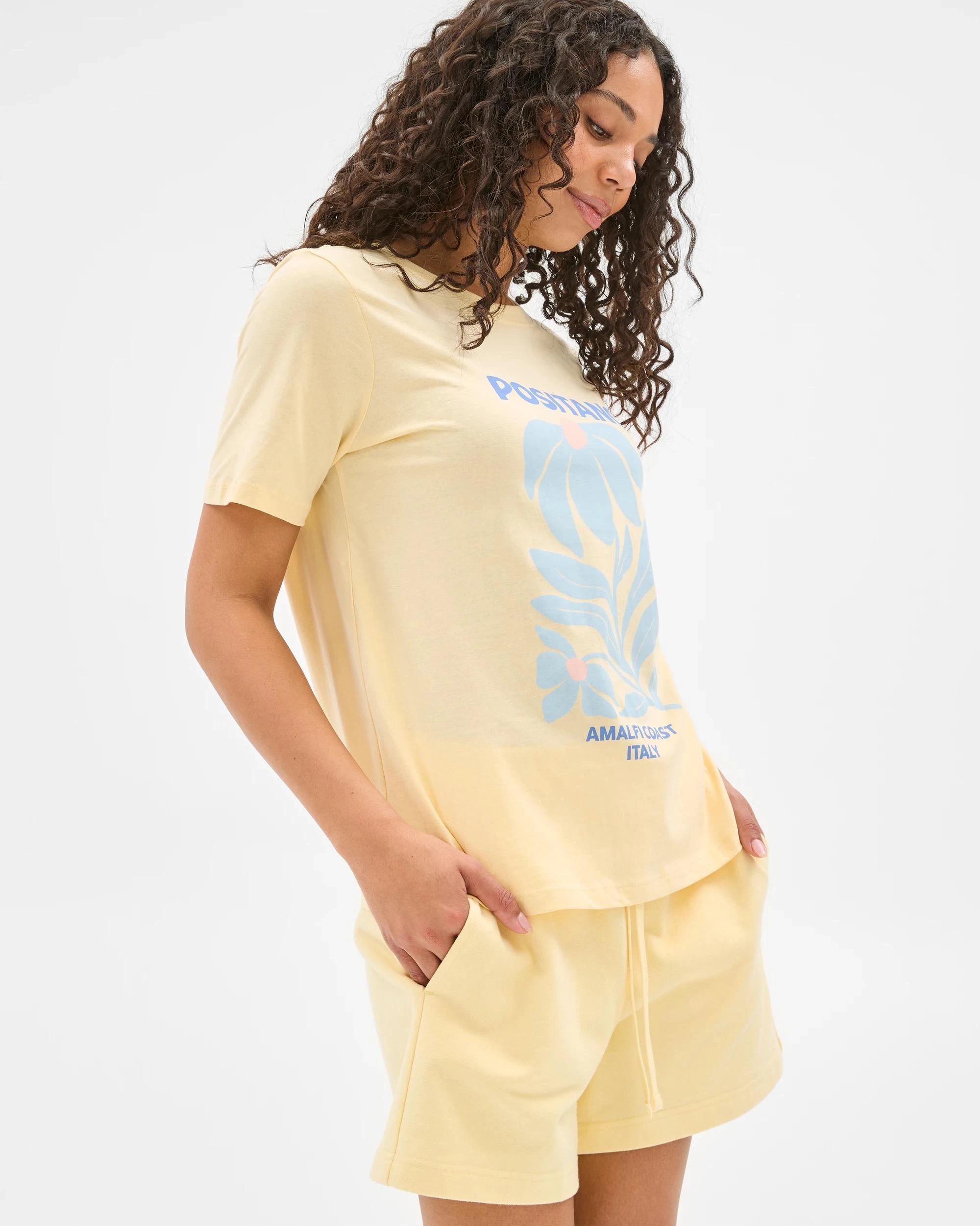 5 Target Australian Cotton Print T-Shirt LEMON POSITANO, 5 of 5