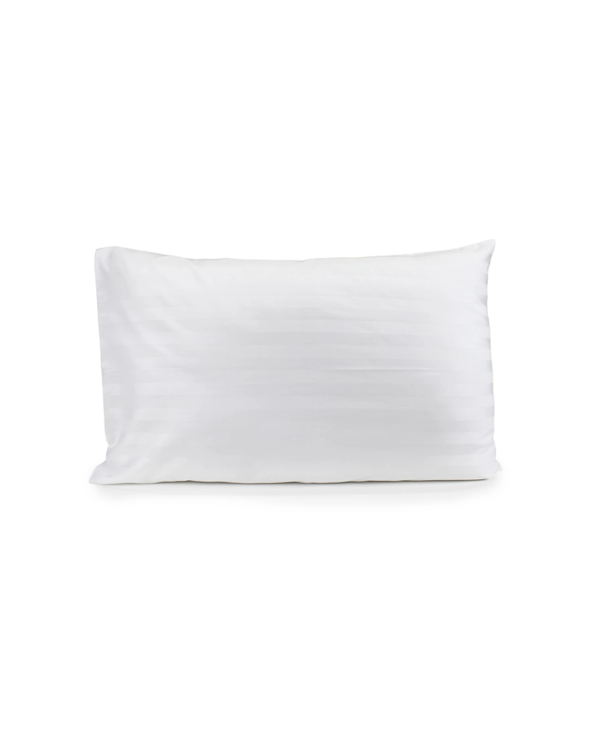 1 Jason Commercial Satin Stripe Pillow Case 48x73cm - White, 1 of 1