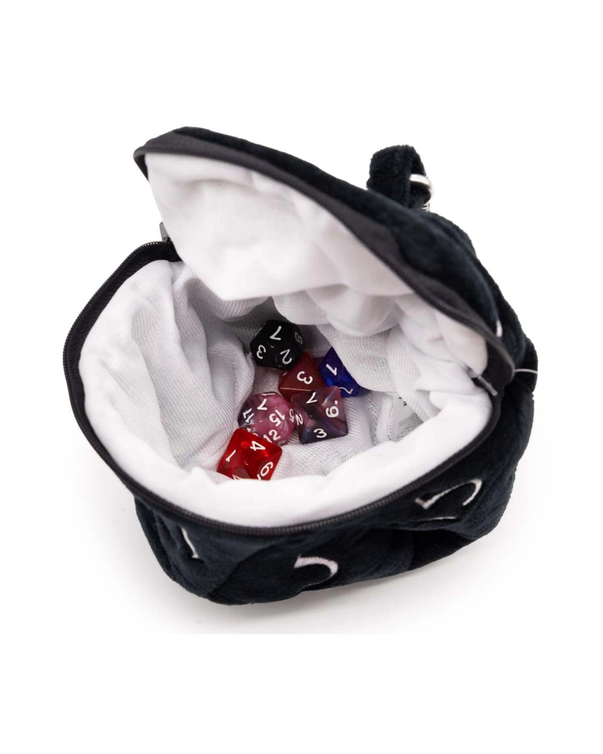 2 Dice Bag Plush - Black, 2 of 4