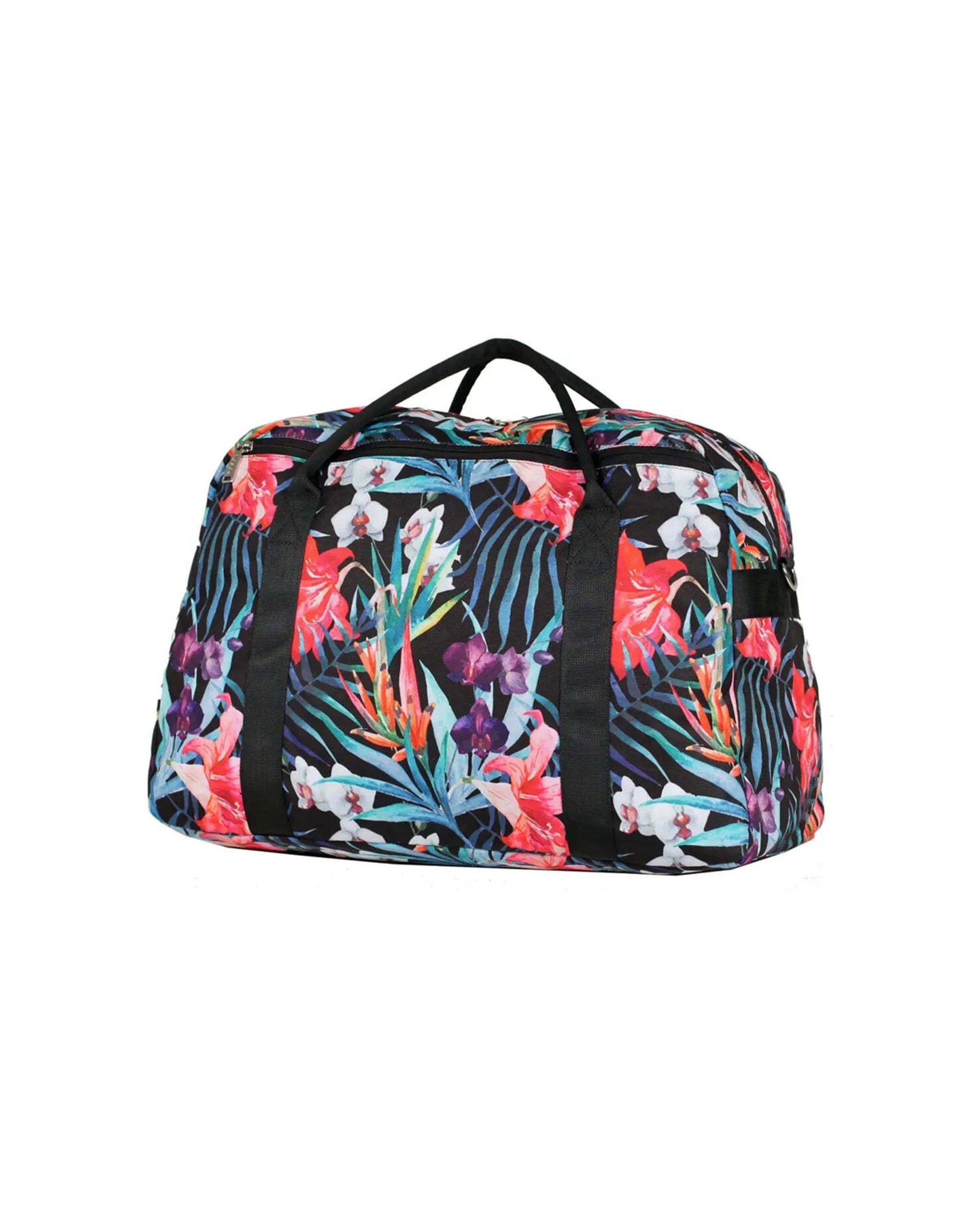 2 Tosca Luggage Fashion Tote Overnight Bag Spacious Design Three Smart Pockets - Multi, 2 of 2