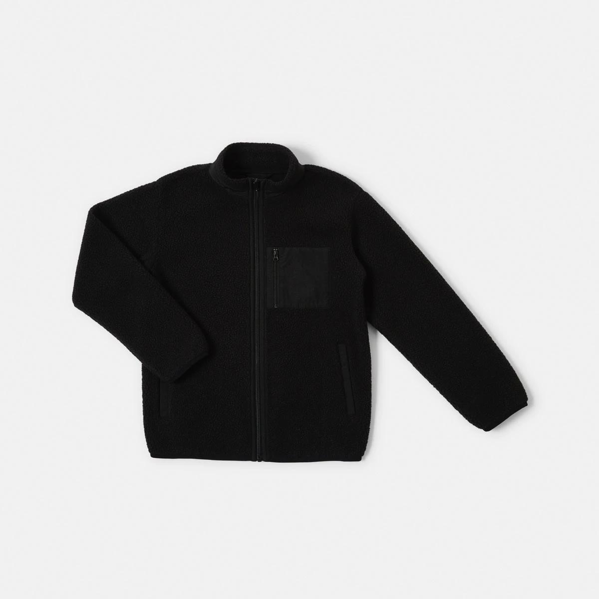 9 Teddy Jacket Black, 9 of 10