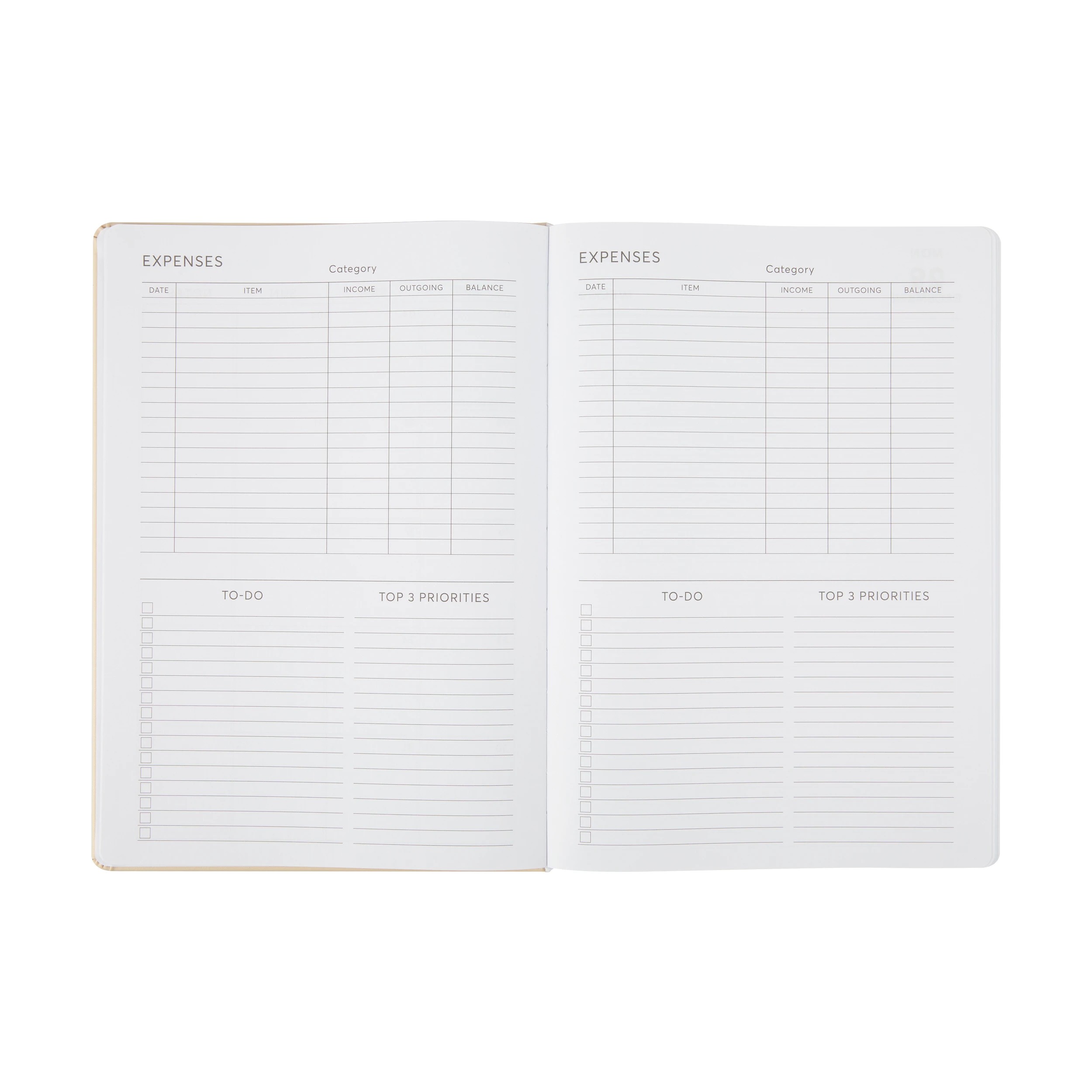 6 2026 Daily Diary - Beige, 6 of 8