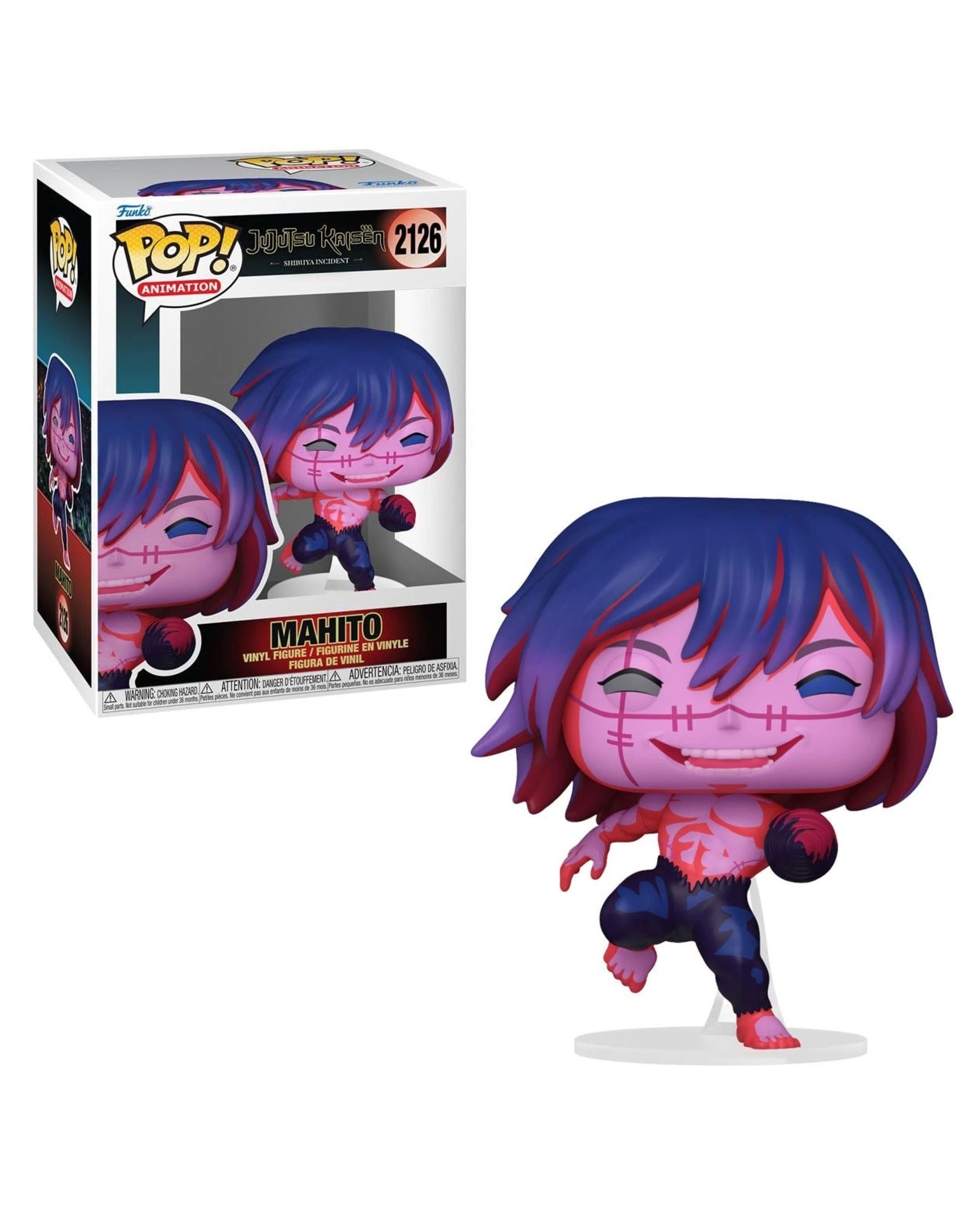 1 Jujutsu Kaisen Mahito Season 2 Funko POP! Vinyl, 1 of 3
