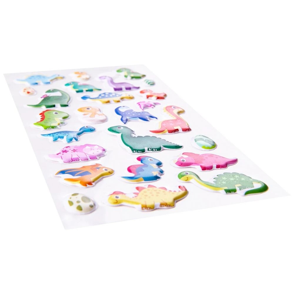 3 Learning Can Be Fun Dino Days Puffy Stickers, 3 of 3