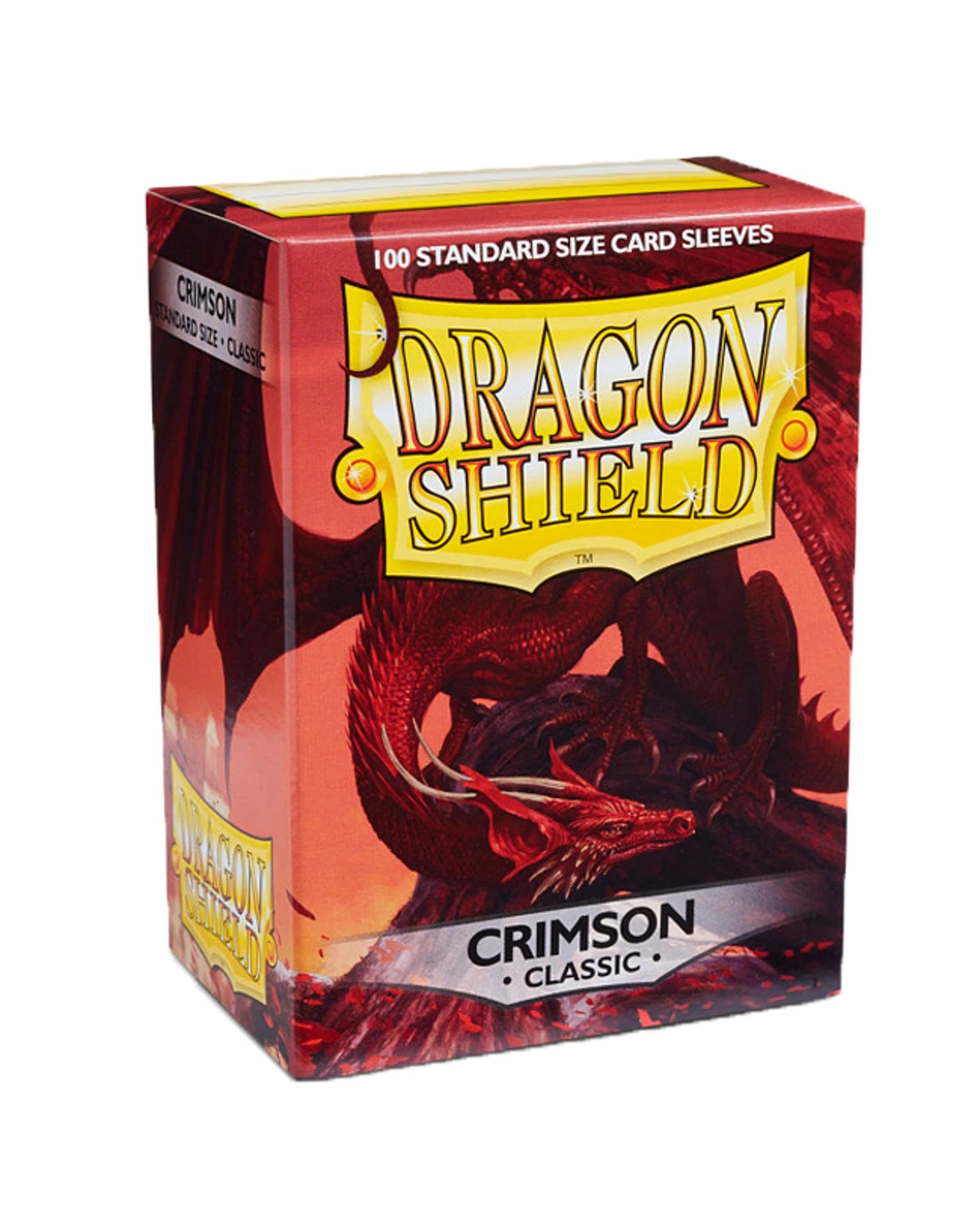 1 Dragon Shield Arteris Classic Crimson Sleeves 100 Pack, 1 of 2