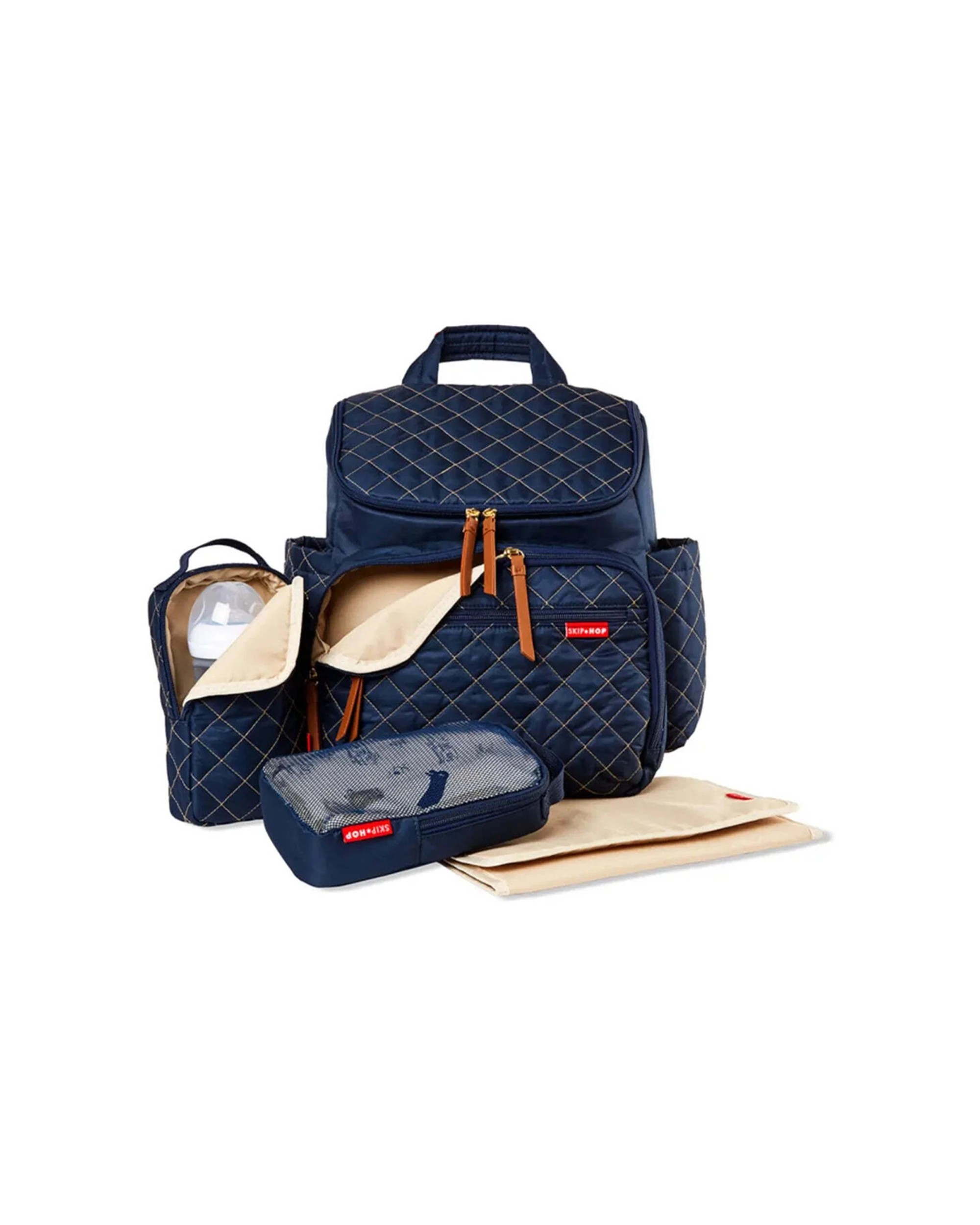 2 Skip Hop Forma Backpack Nappy Bag Stylish Lightweight Design Modern Navy - Blue, 2 of 4