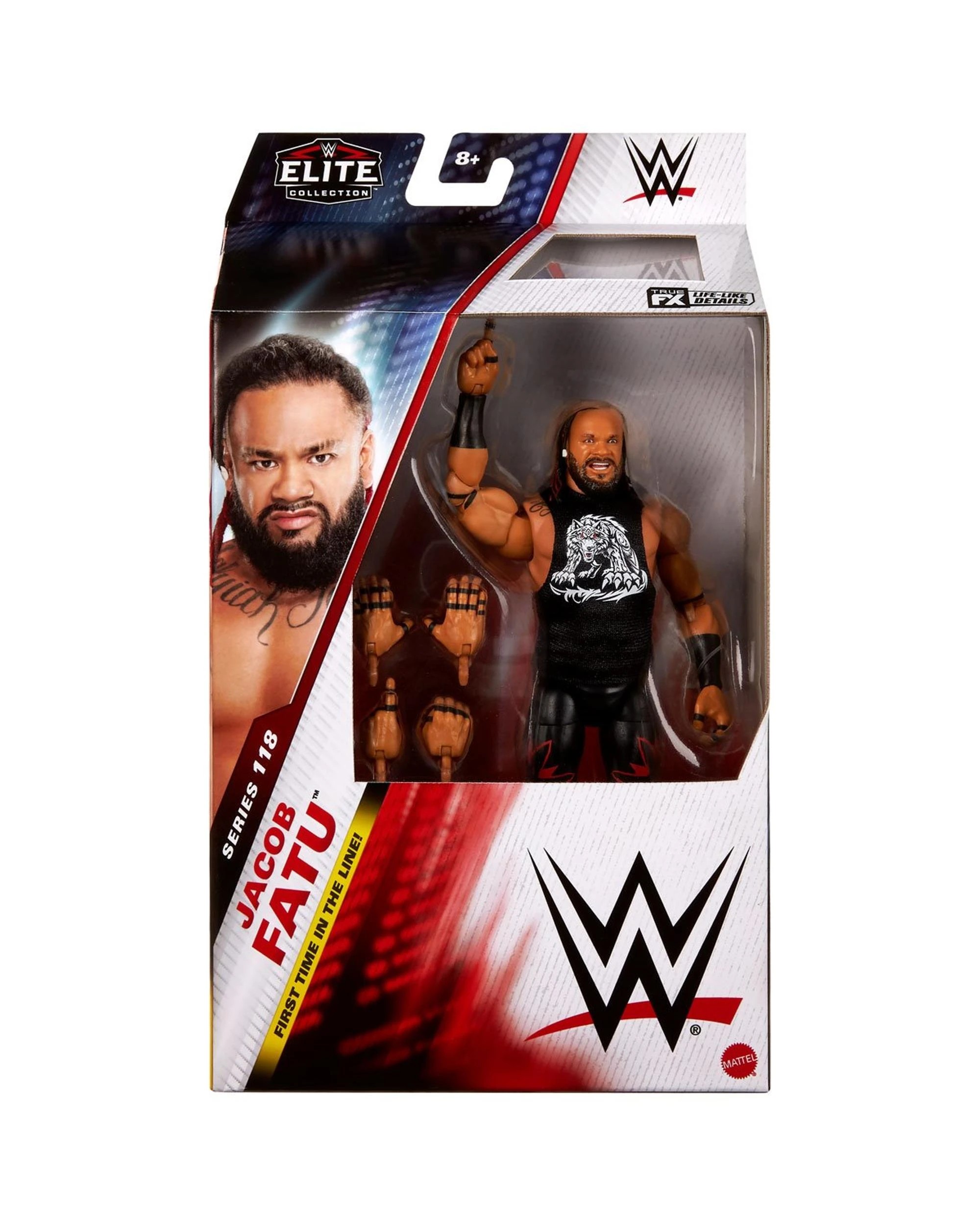 1 WWE Elite Collection Series 118 Jacob Fatu Action Figure, 1 of 7