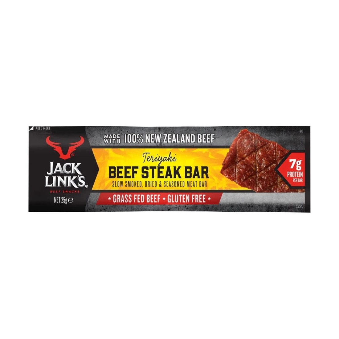 1 Jack Link's Teriyaki Beef Steak Bar 25g, 1 of 1