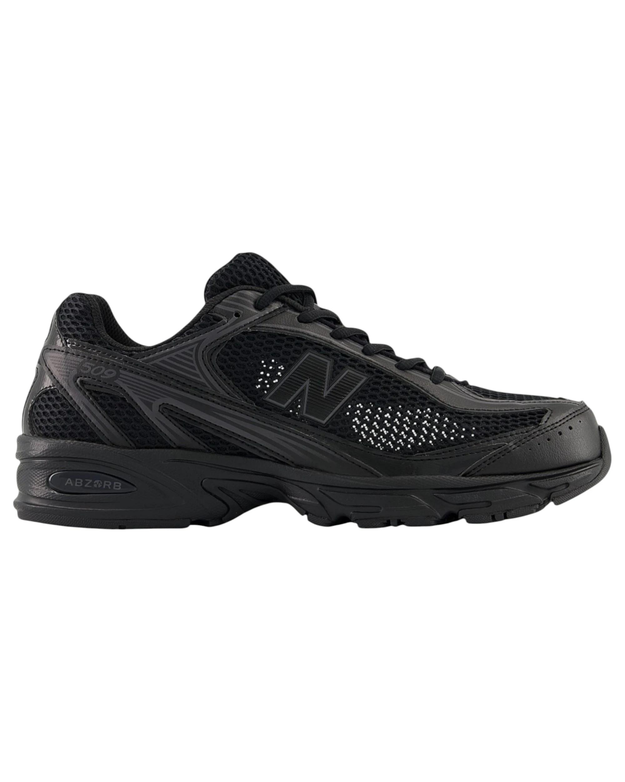 1 New Balance Mens 509 Athletic Shoes BLACK, 1 of 5
