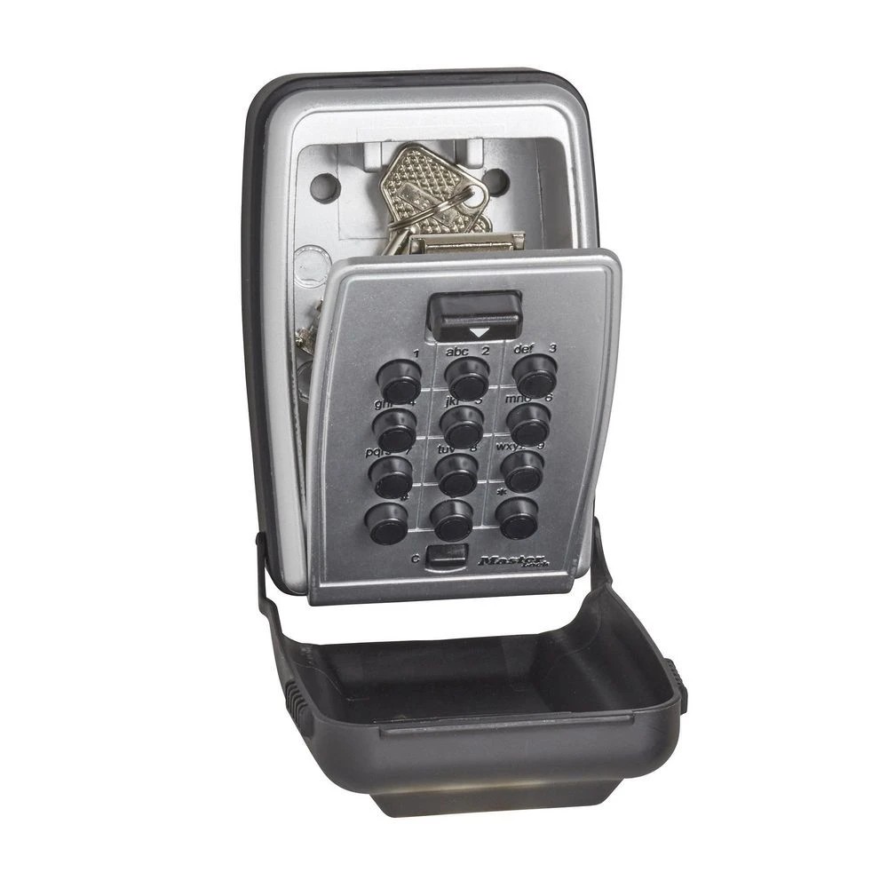9 Master Lock Wall Mountable Combination Lock Key Safe, 9 of 10