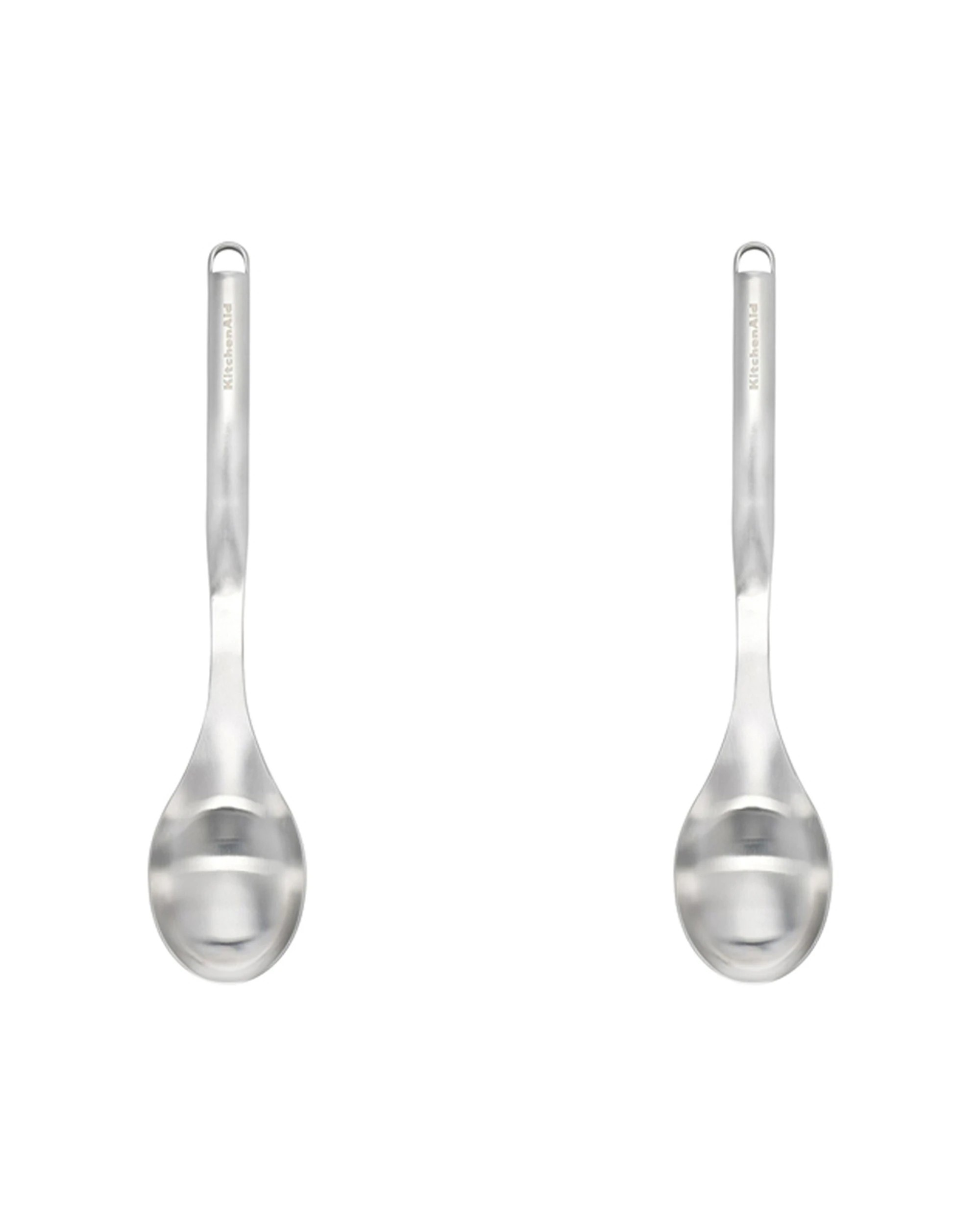 1 KitchenAid 2PK Solid Basting Spoon Stainless Steel 33.6cm - Silver, 1 of 7