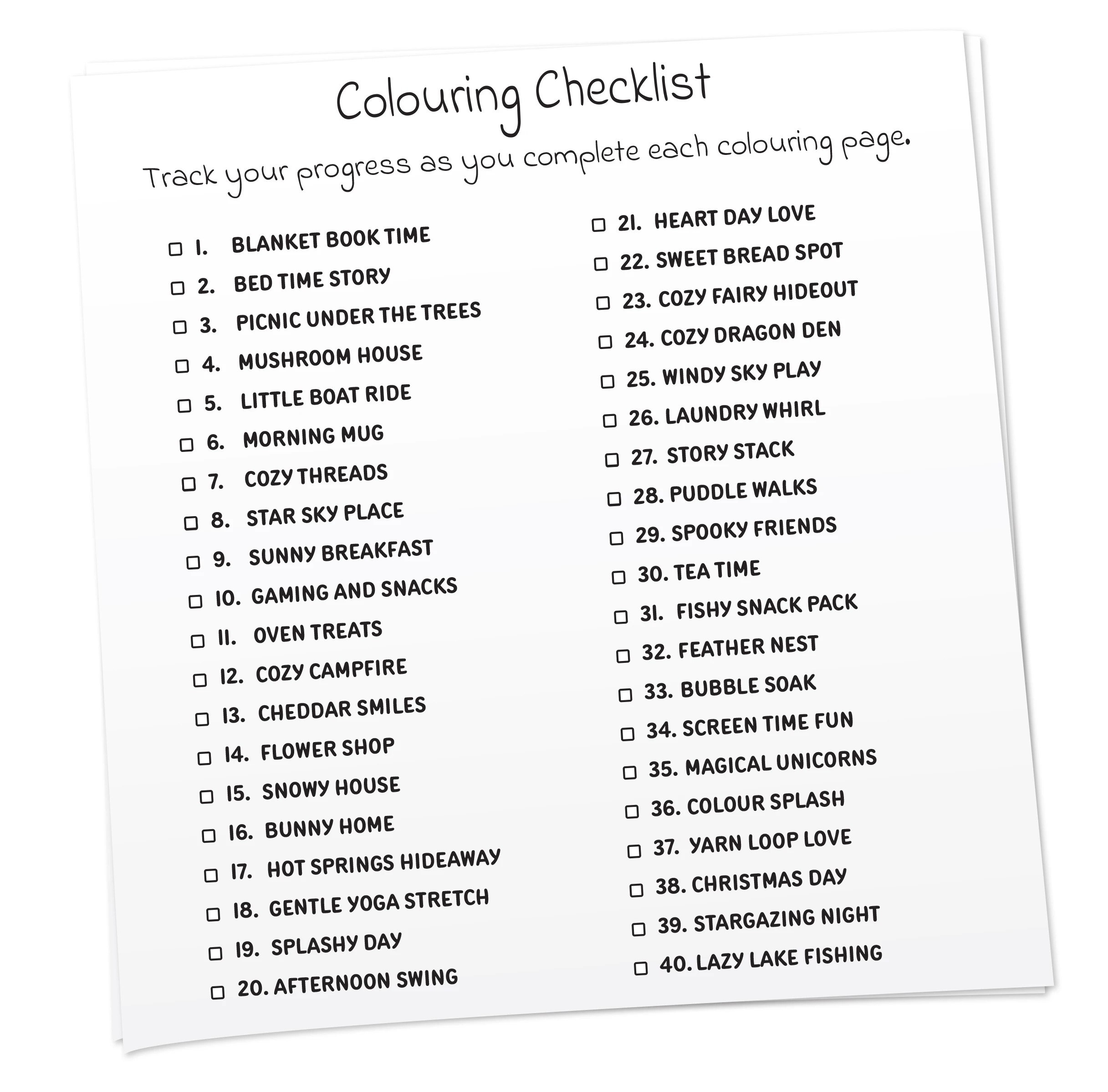 2 Comfy & Cozy Cute Colouring Book by Jade Summer - Book, 2 of 5