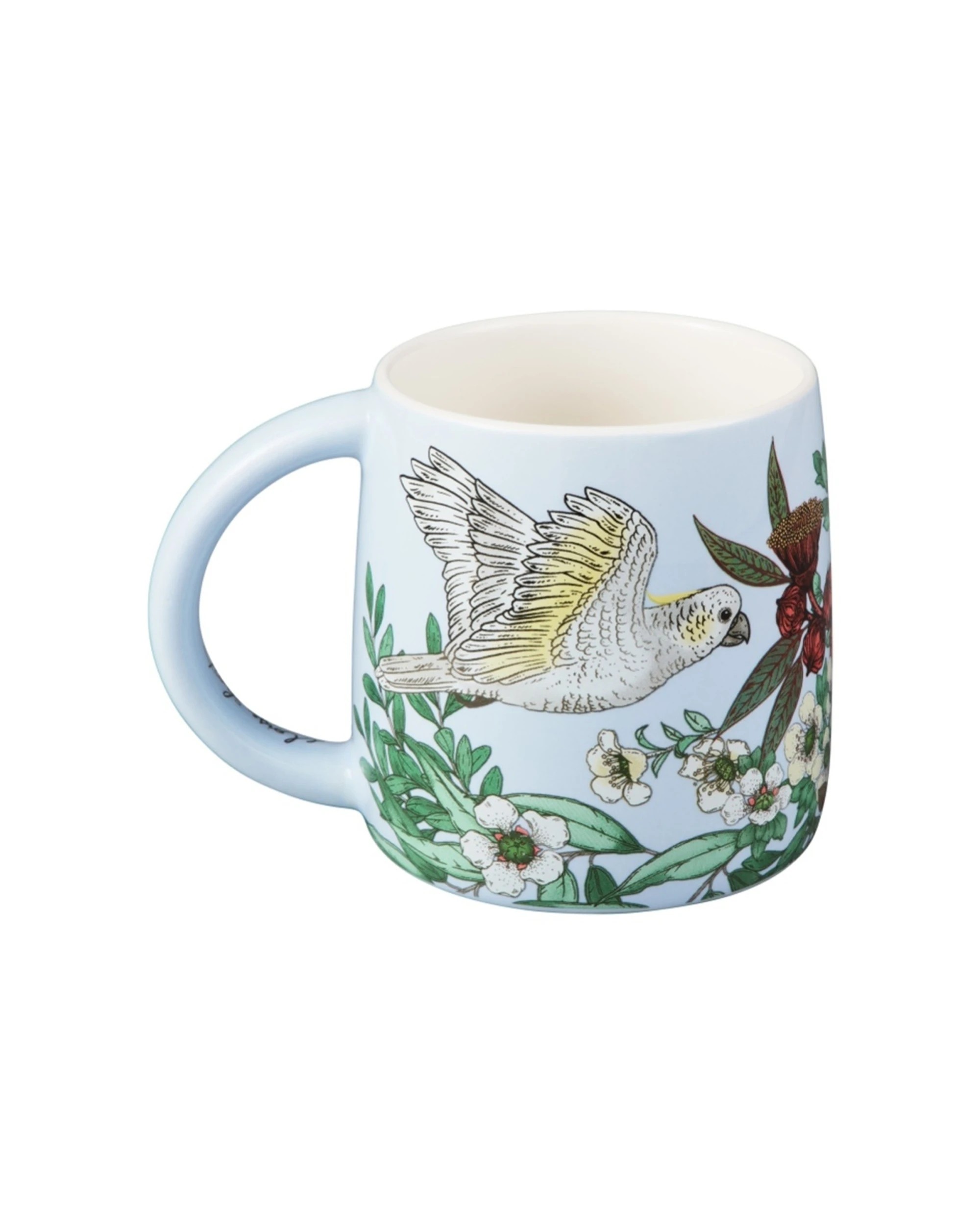 3 Maxwell & Williams 4x Eloise Short Native Grace Mug Set 350ml Crested Cockatoo - Multi, 3 of 3
