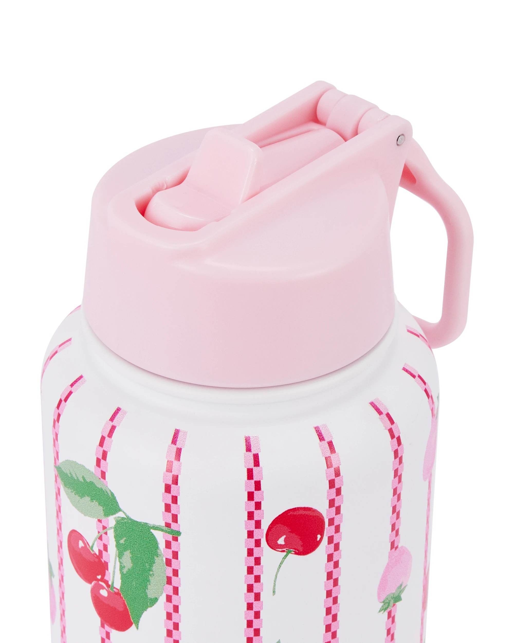 4 960ml Fruit Double Wall Insulated Cylinder Drink Bottle, 4 of 7