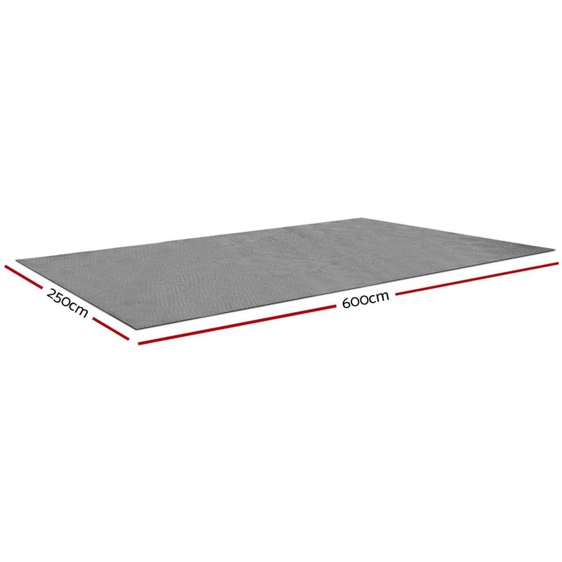 2 Weisshorn Annex Matting Floor Mats Mesh Caravan Camping Annexe - Grey, 2 of 5