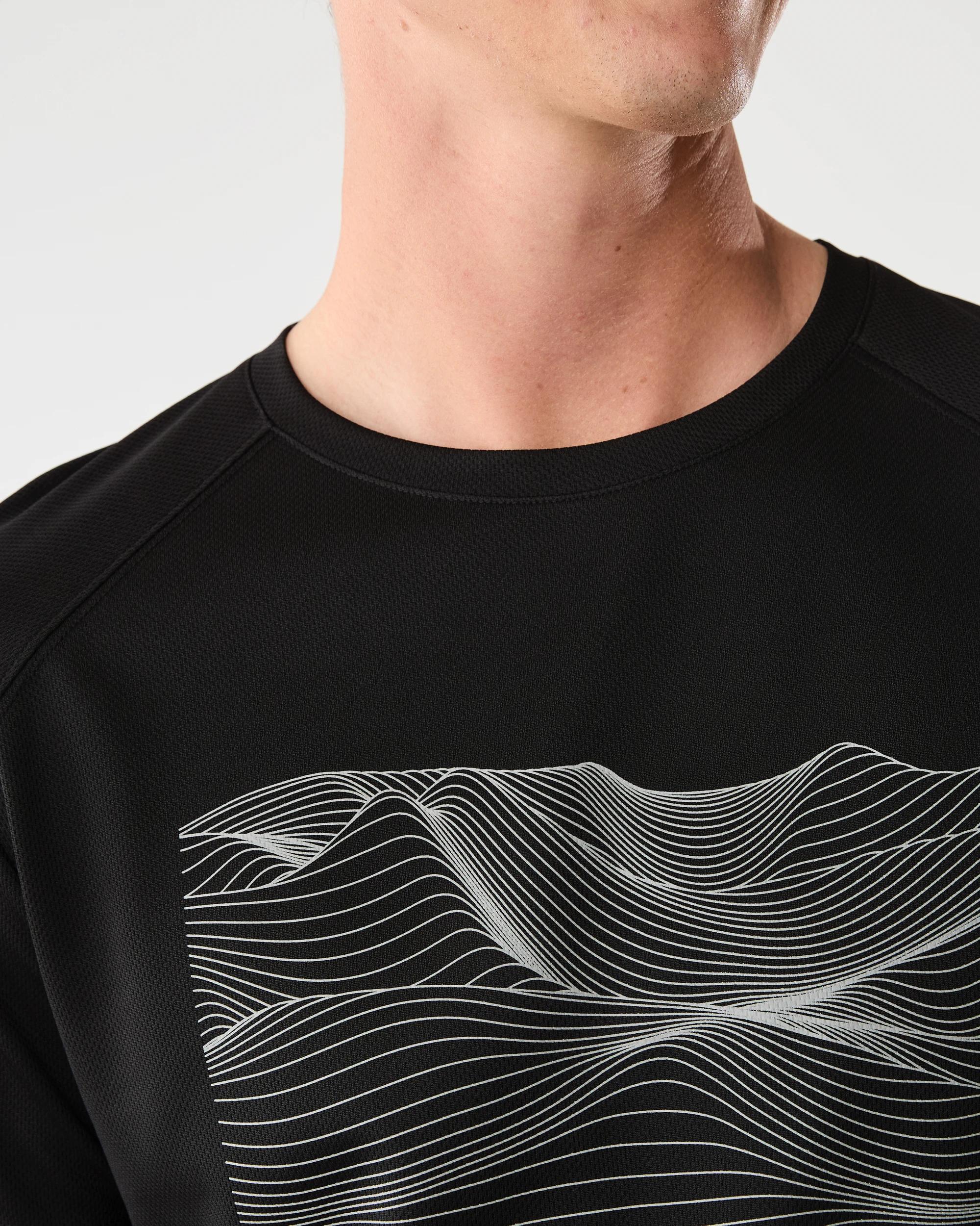 7 Active Mens Printed T-shirt Dune Geo, 7 of 7