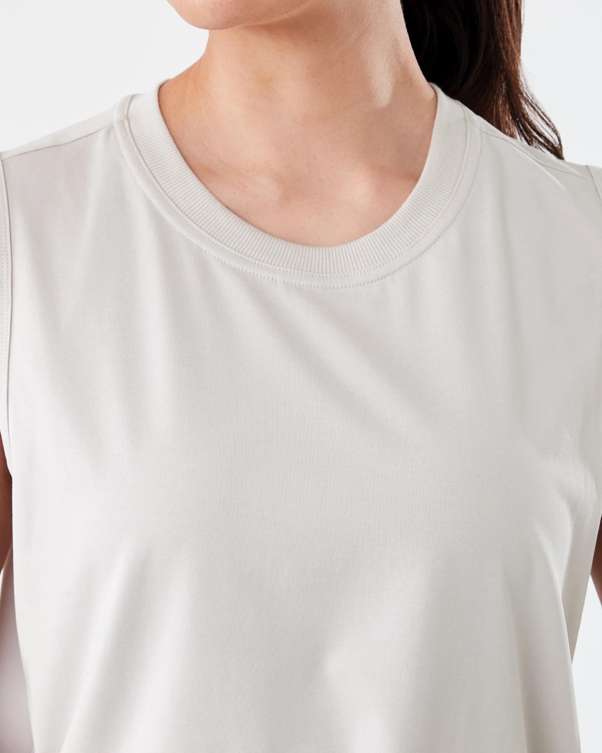 5 Active Womens Muscle Tank Peak Grey, 5 of 6