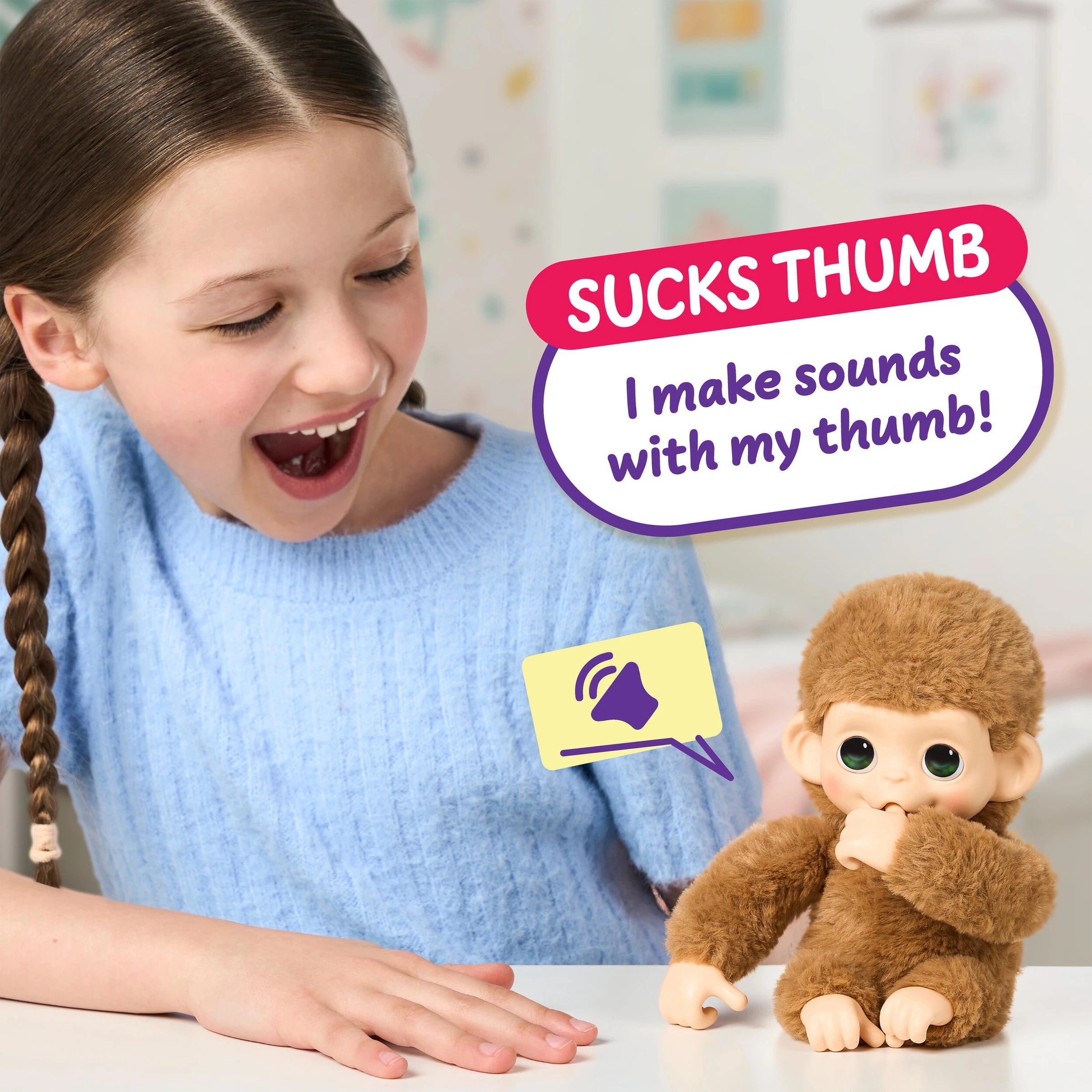 10 Little Live Pets My Baby Monkey Minis - Assorted, 10 of 10