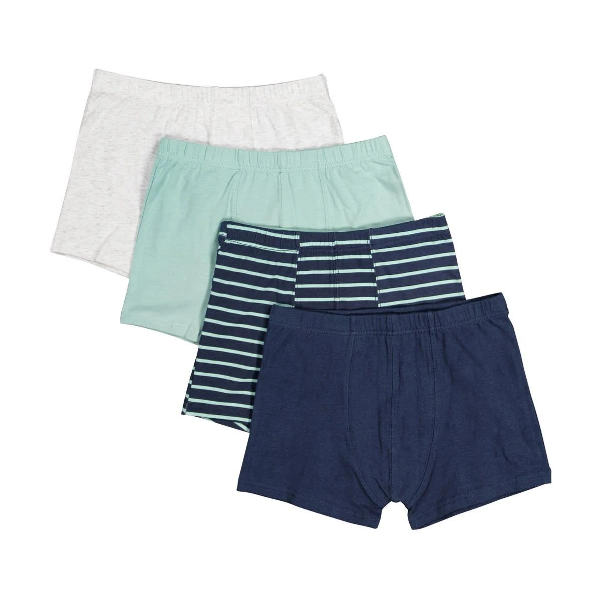 1 4 Pack Print Tunnel Trunks Teal Pack, 1 of 7