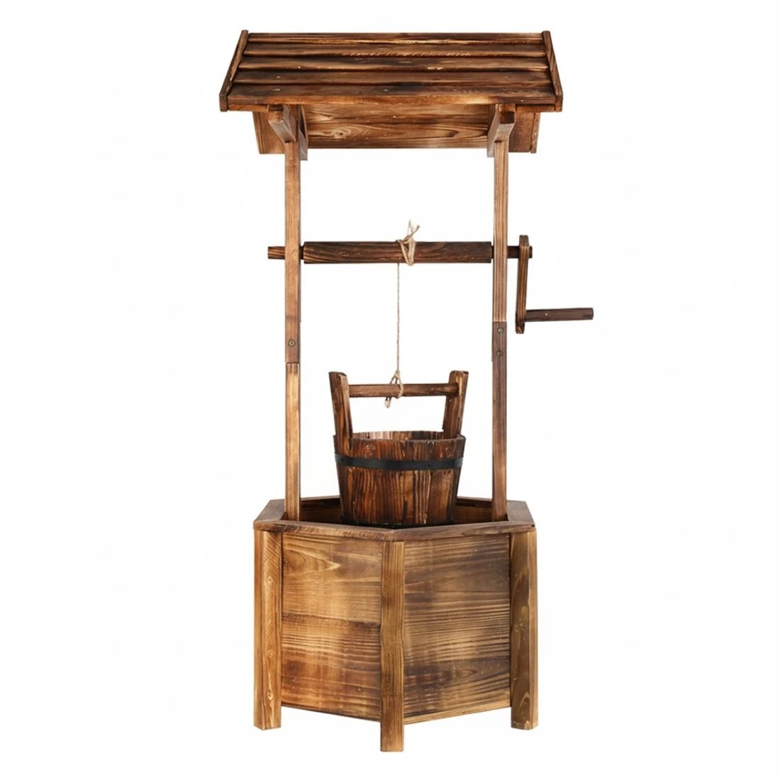 5 Gardeon Garden Decor Outdoor Ornament en Wishing Well - Multi, 5 of 6