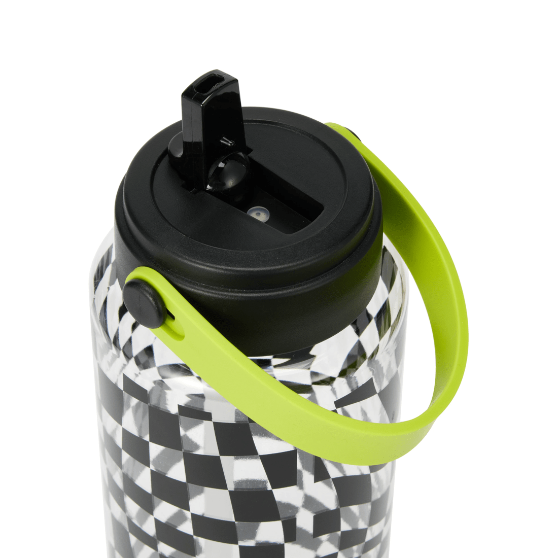 2 1L Drink Bottle with Handle - Wave Check, 2 of 6
