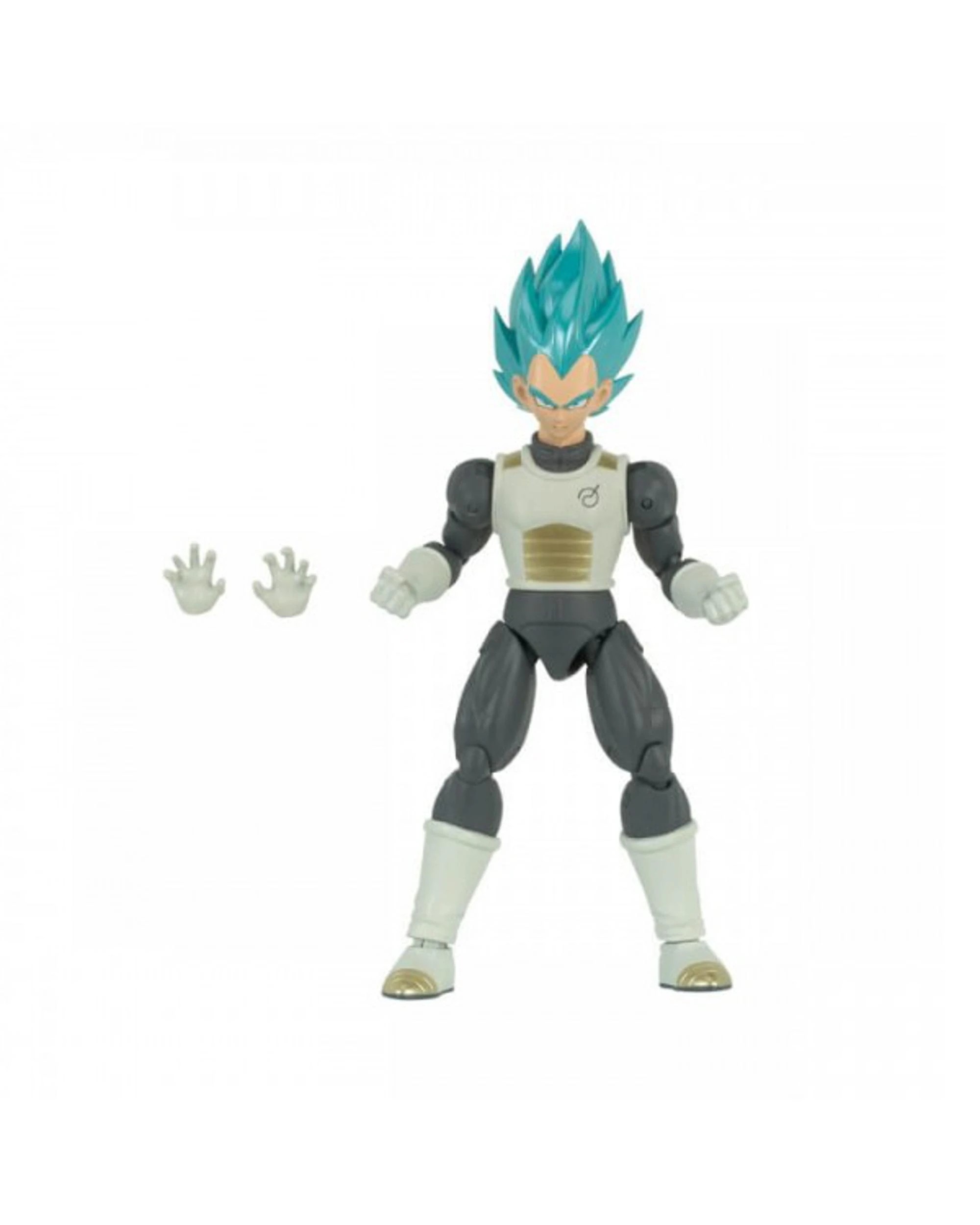 2 Dragon Ball Evolve Super Saiyan Blue Vegeta Action Figure, 2 of 3