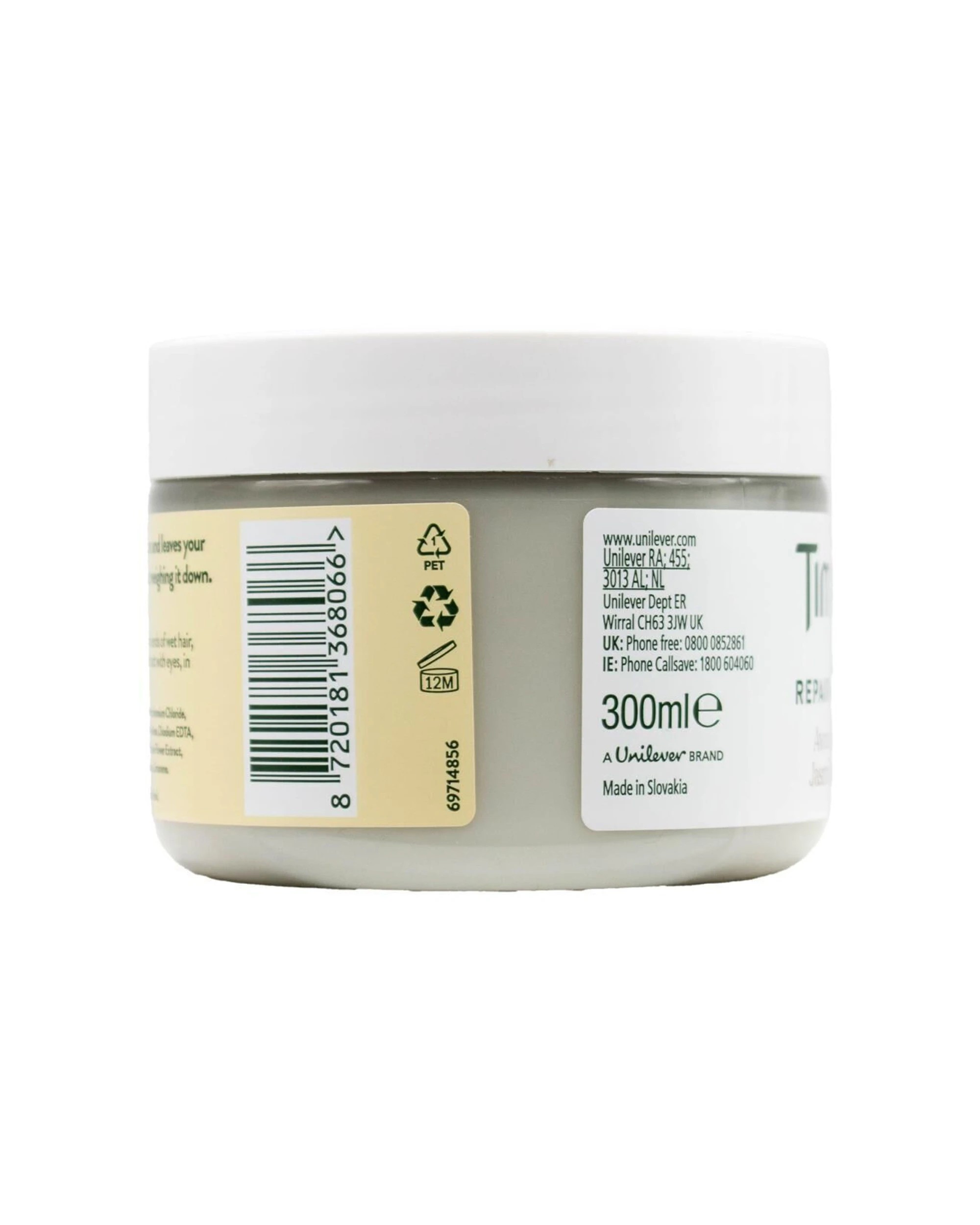 3 Timotei 12PK Timotei Repairing Mask Avocado Oil And Jasmine Extract All Hair Types 300ml - White, 3 of 5